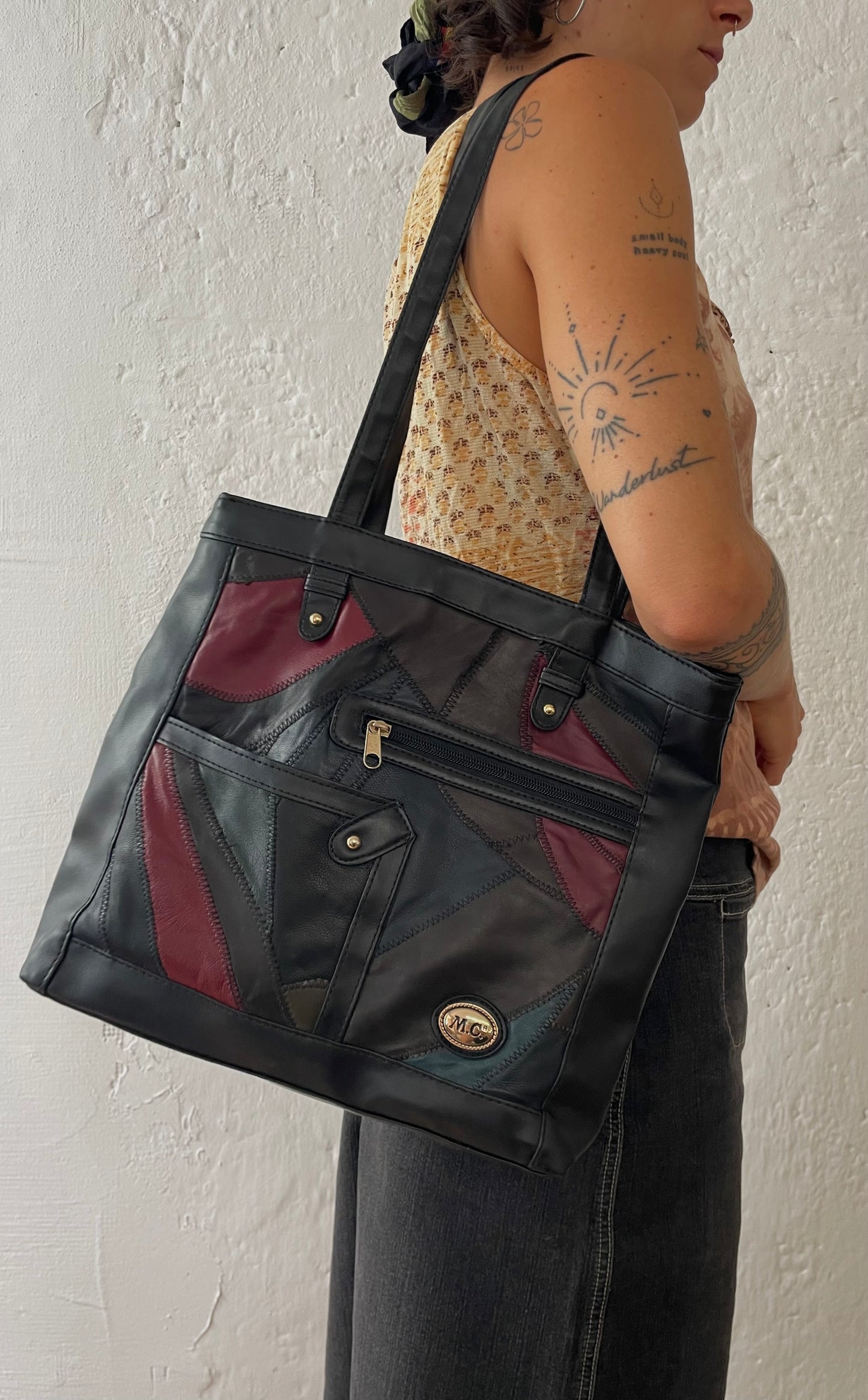 Vintage Ledertasche Fashionland