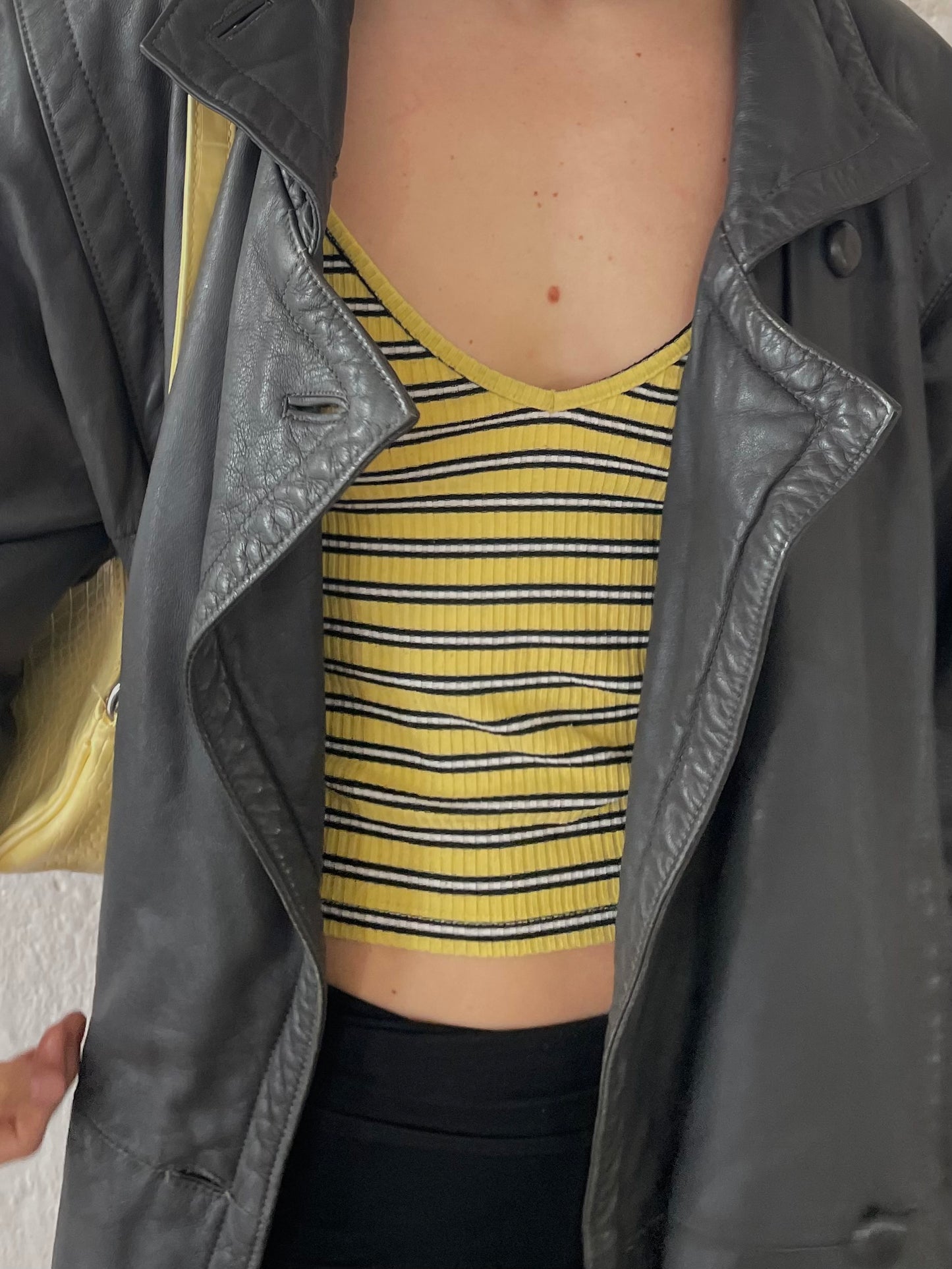Ledermantel M