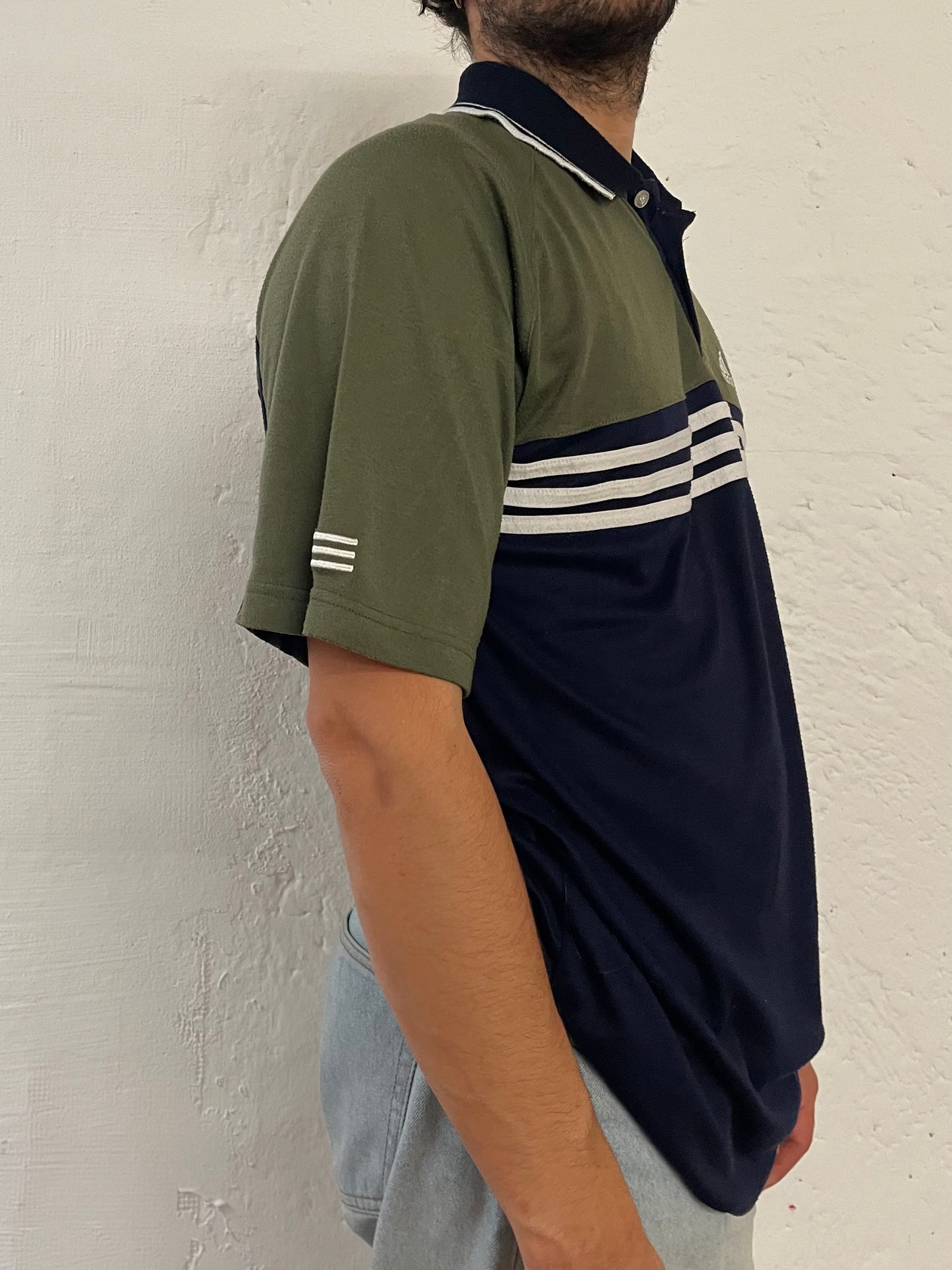 Vintage Adidas Polo Shirt black Oversized - XXL