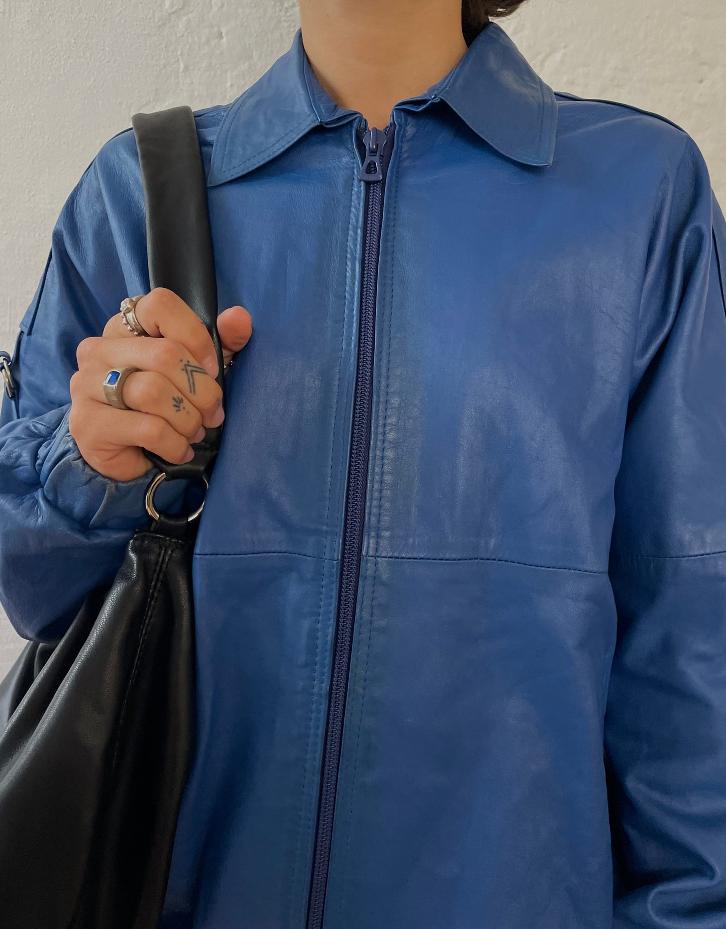 Vintage Lederjacke Saint James M