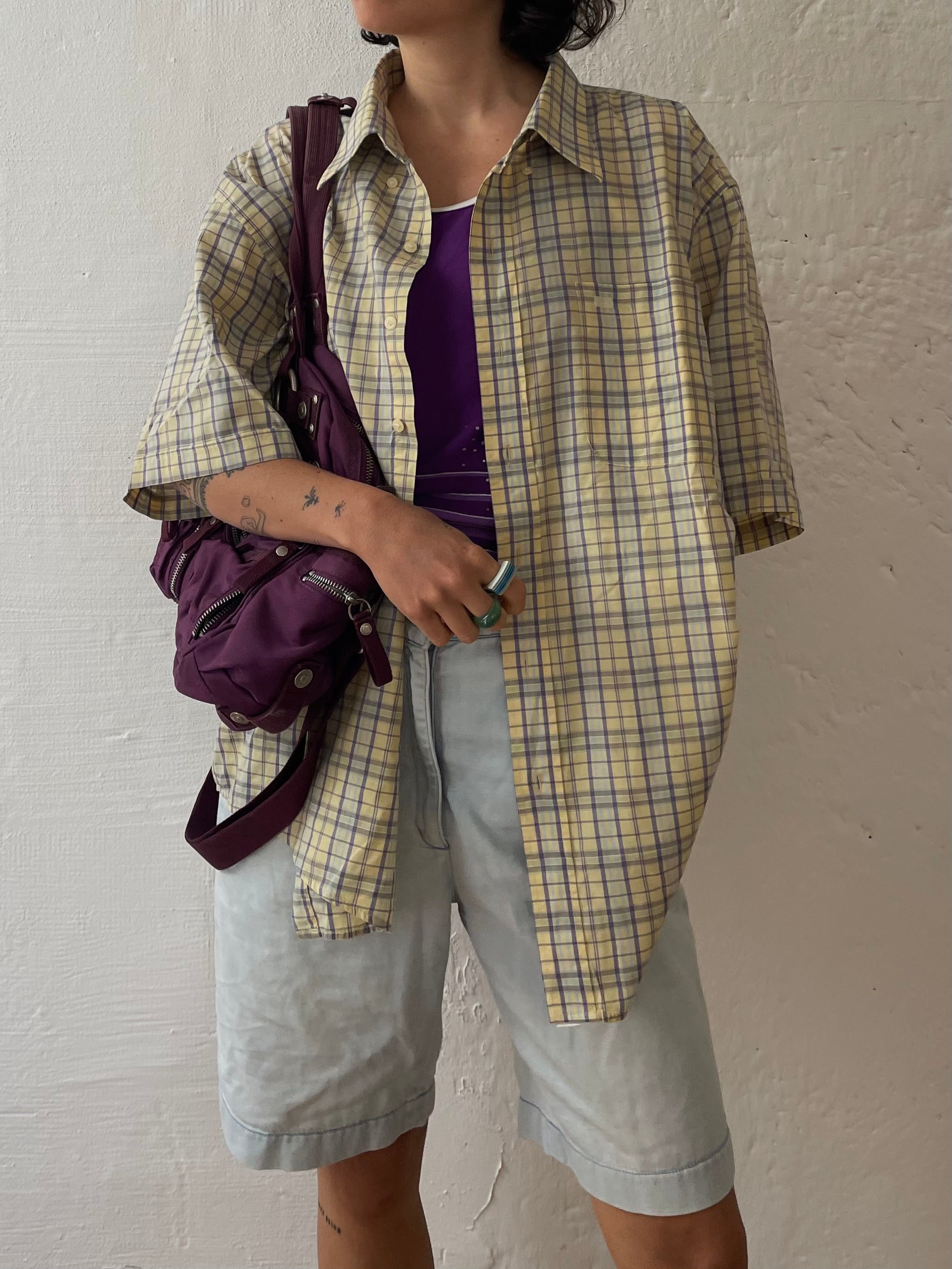 Kurzarmhemd M - Kleiderhaufen - Default Title