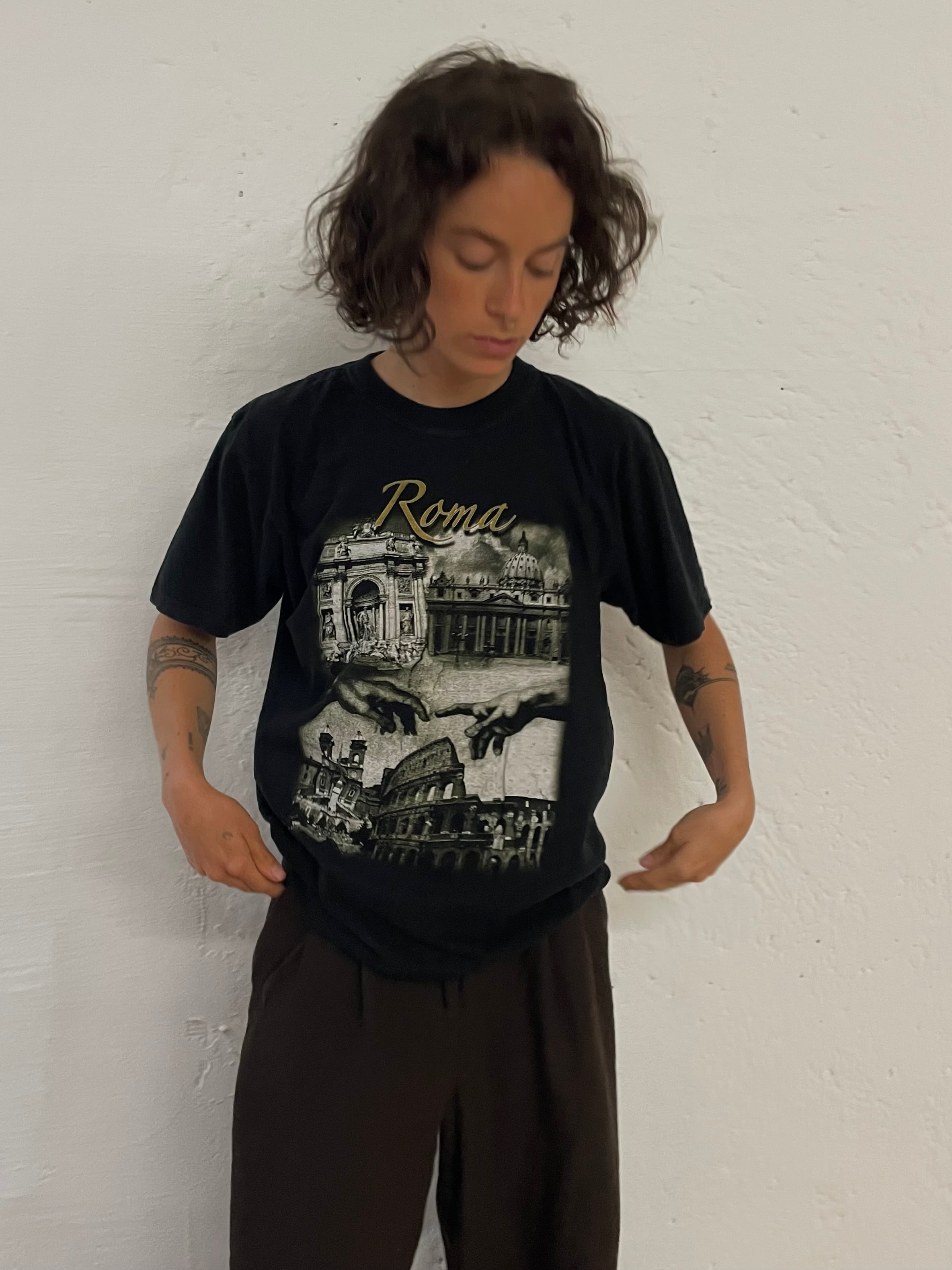 Visit Rome Shirt M - Kleiderhaufen - Default Title