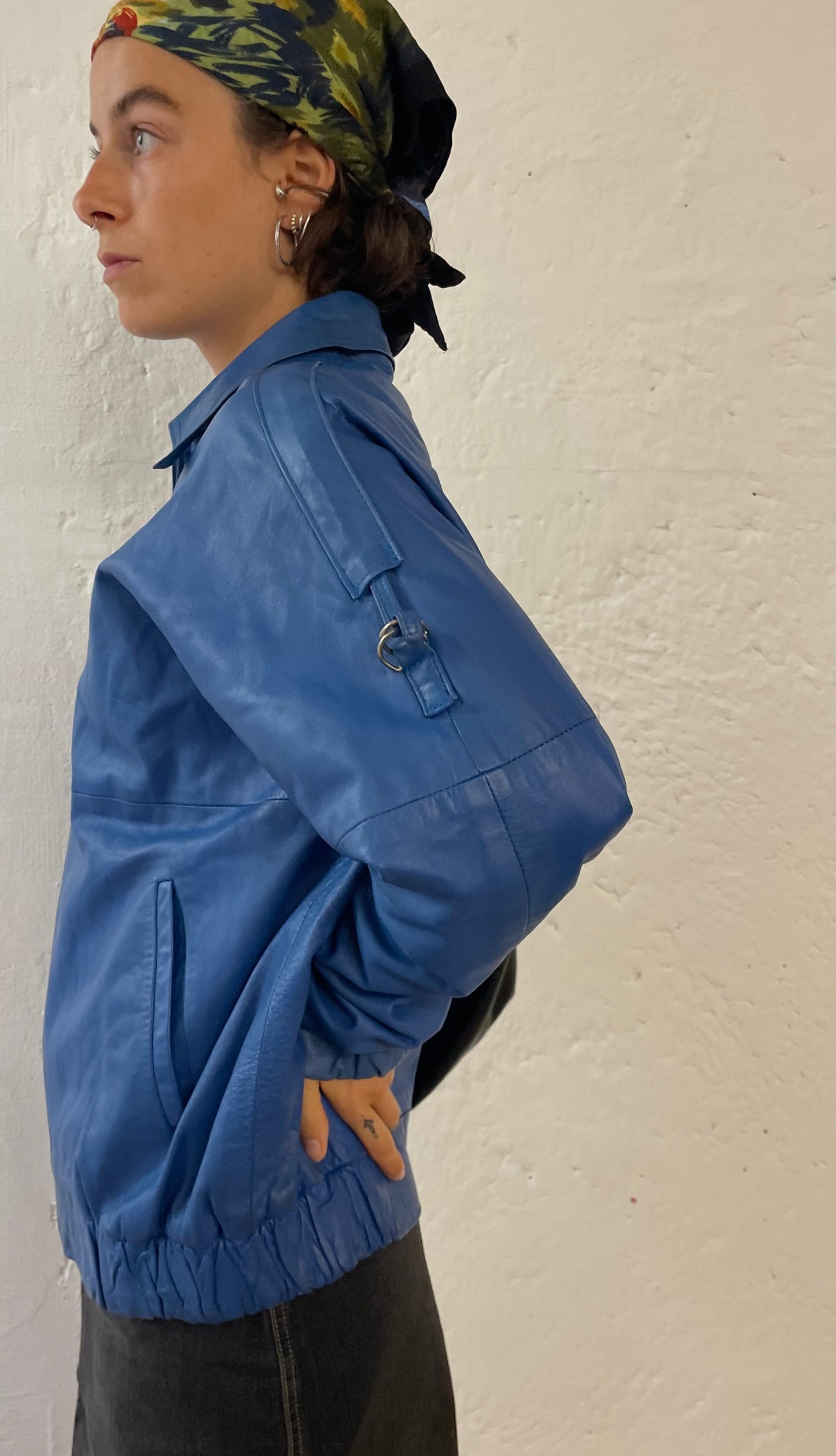 Vintage Lederjacke Saint James M