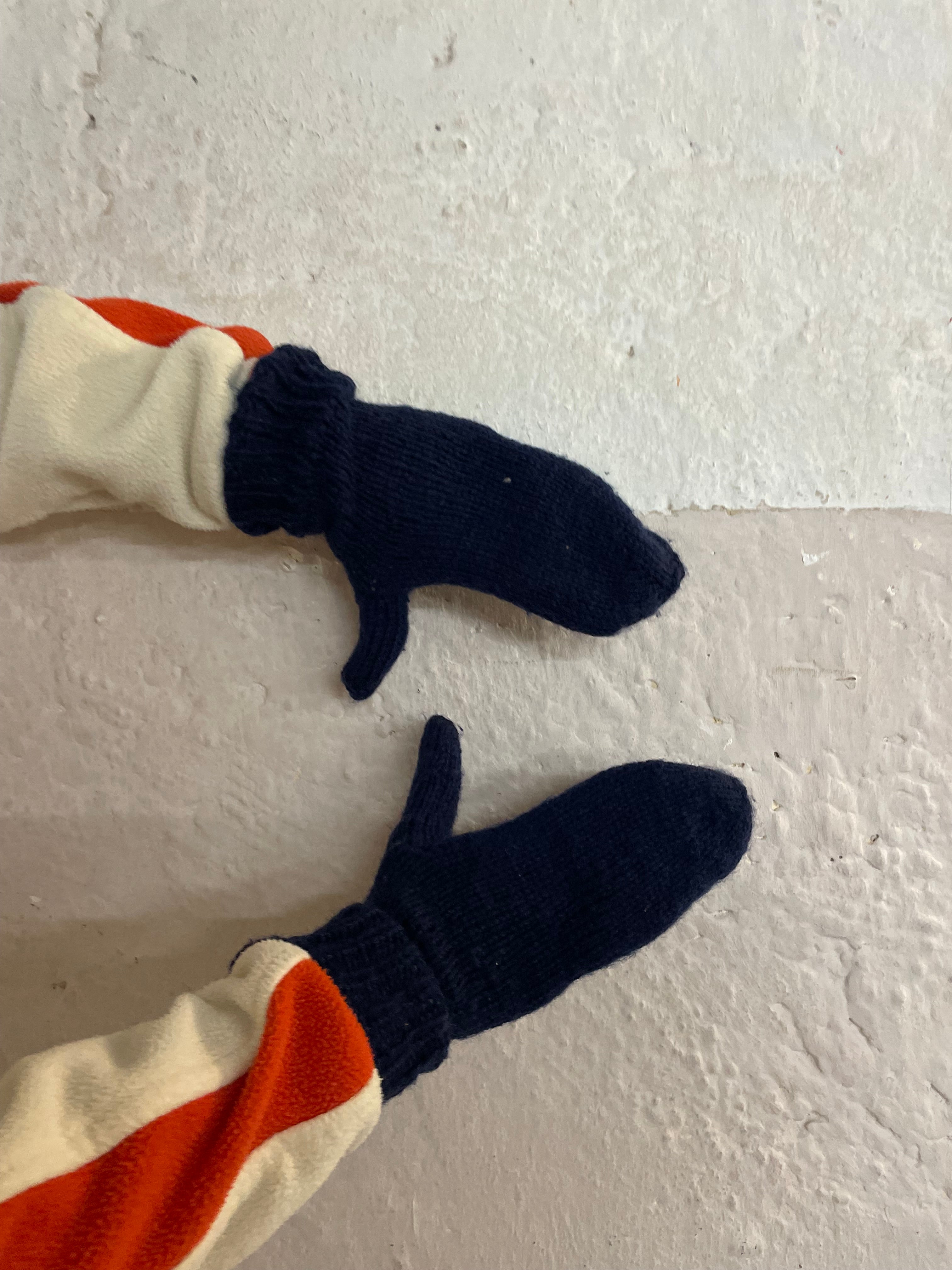 Dark blue Mittens - Kleiderhaufen - Default Title