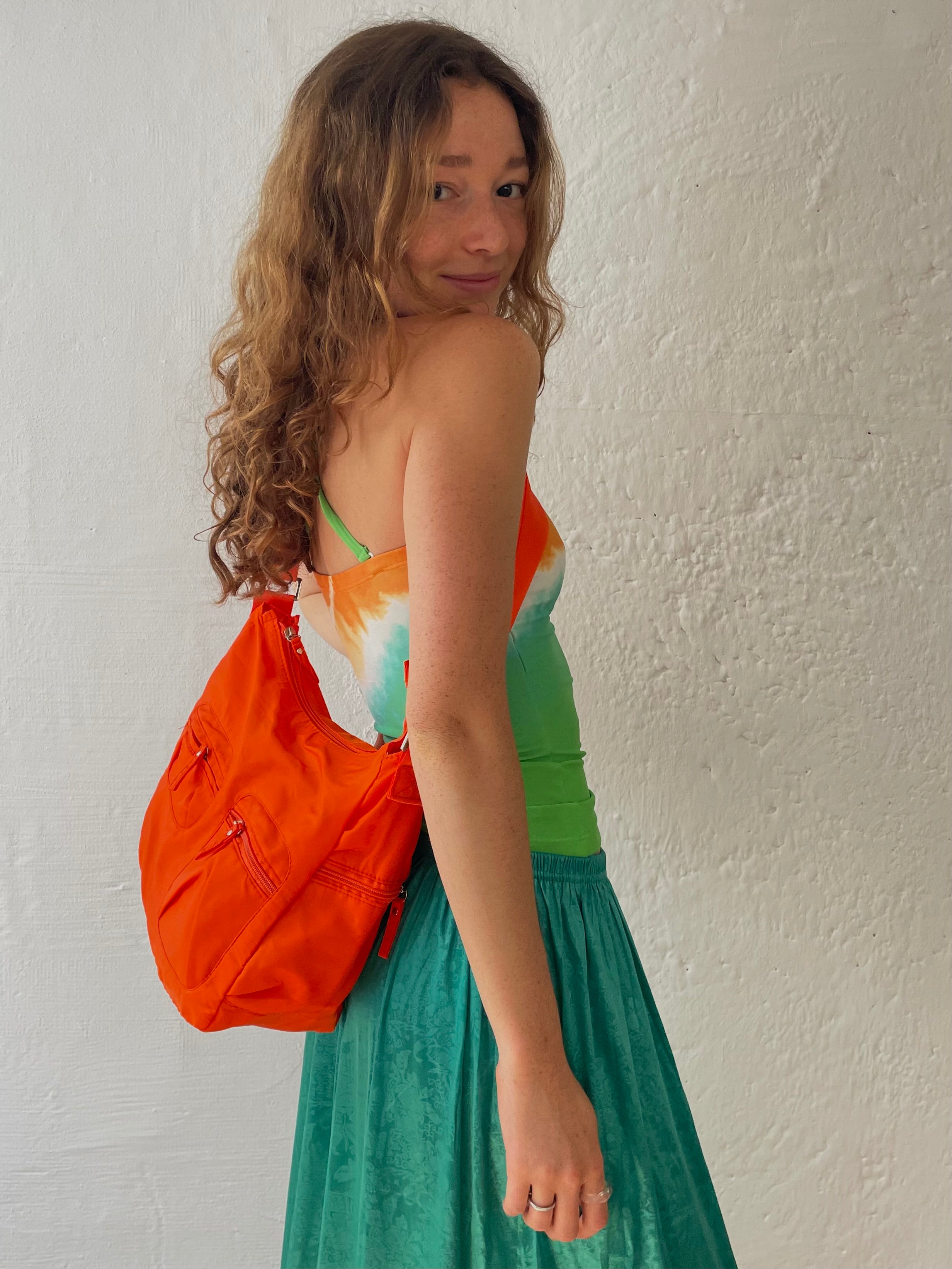 Langer Türkiser Rock mit dehnbaren Bund M - Kleiderhaufen - Default Title