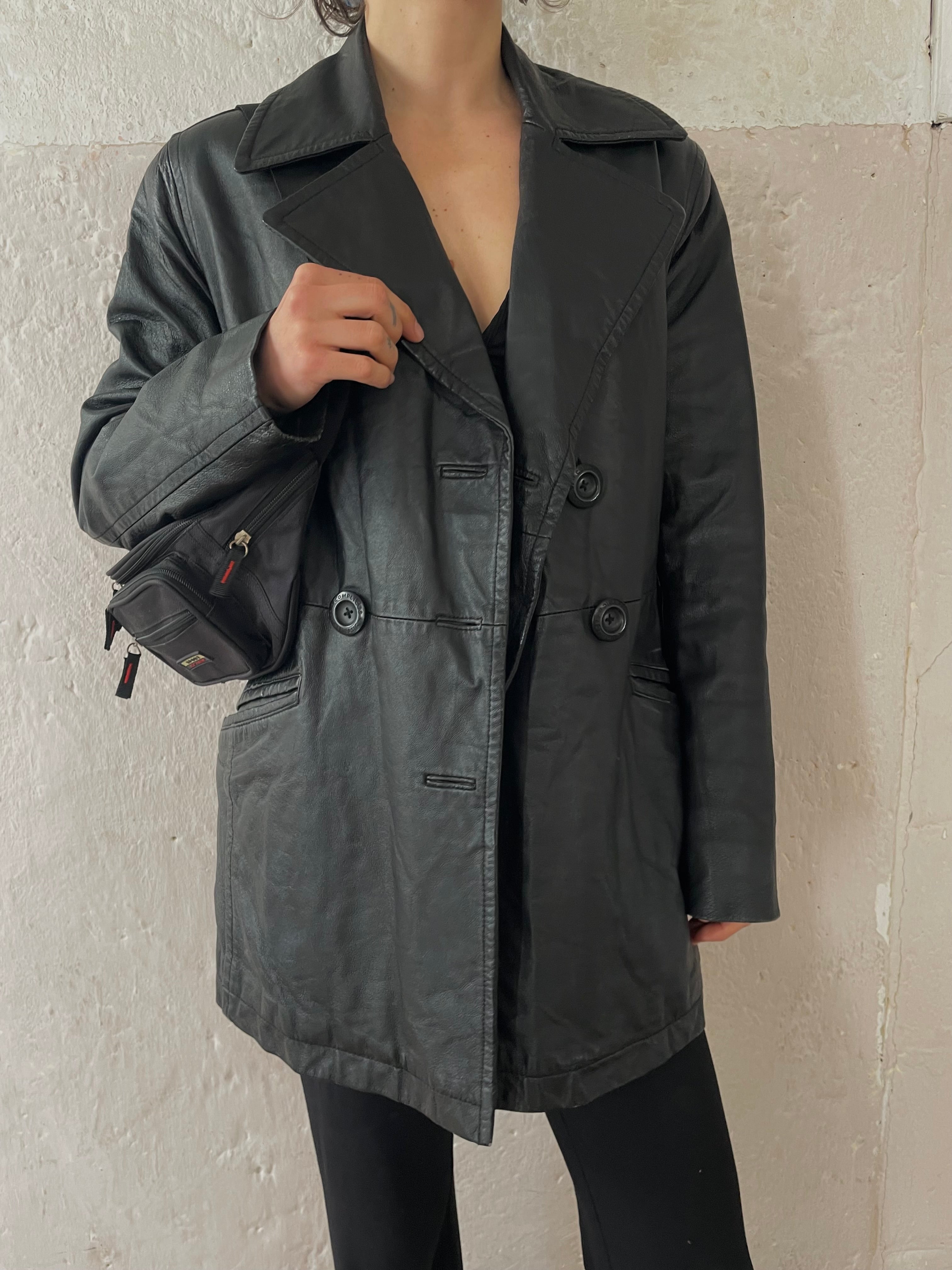 Vintage Lederjacke - Kleiderhaufen - Default Title