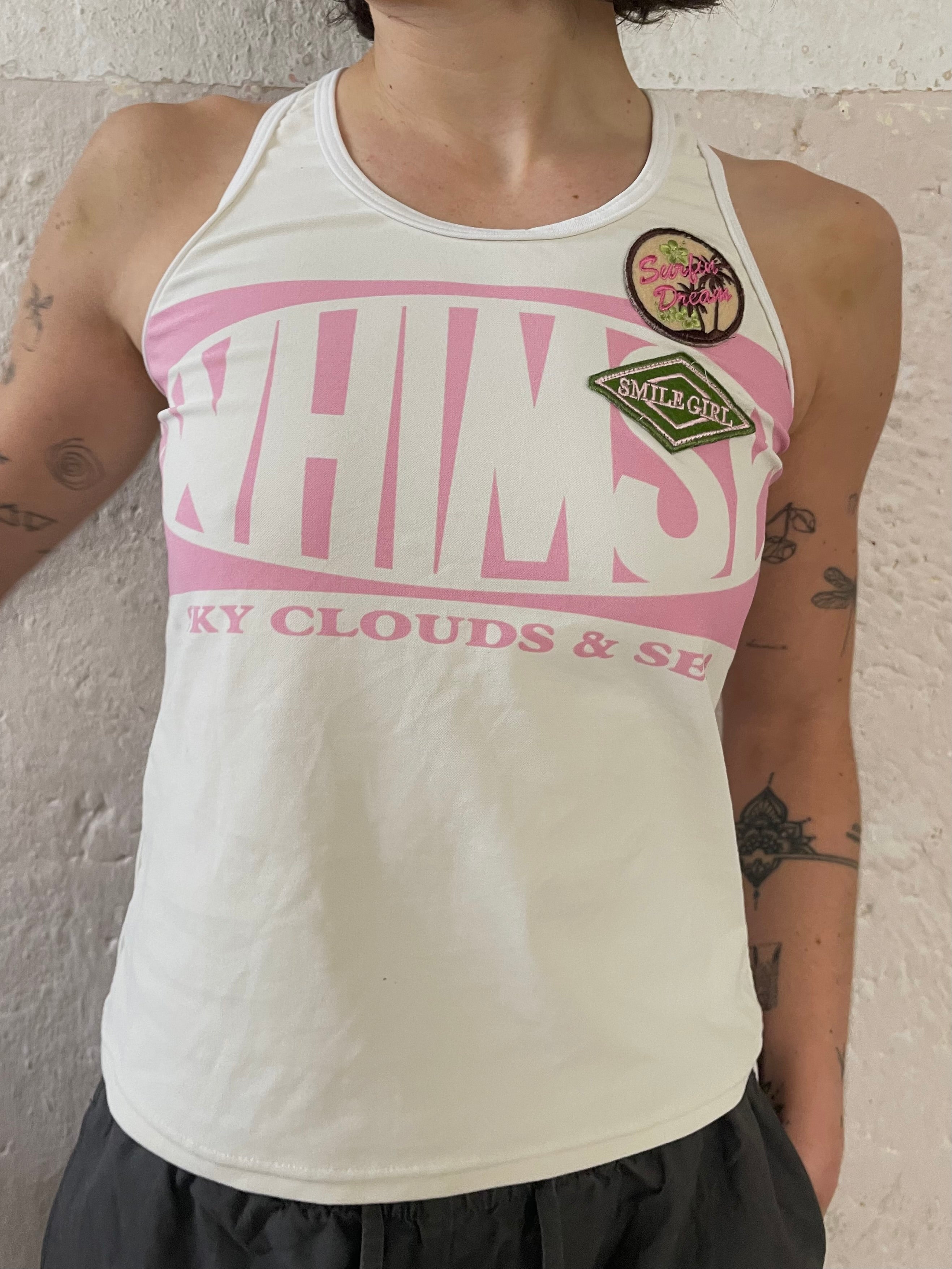 Sky Clouds & Sea Y2K Top - Kleiderhaufen - Default Title