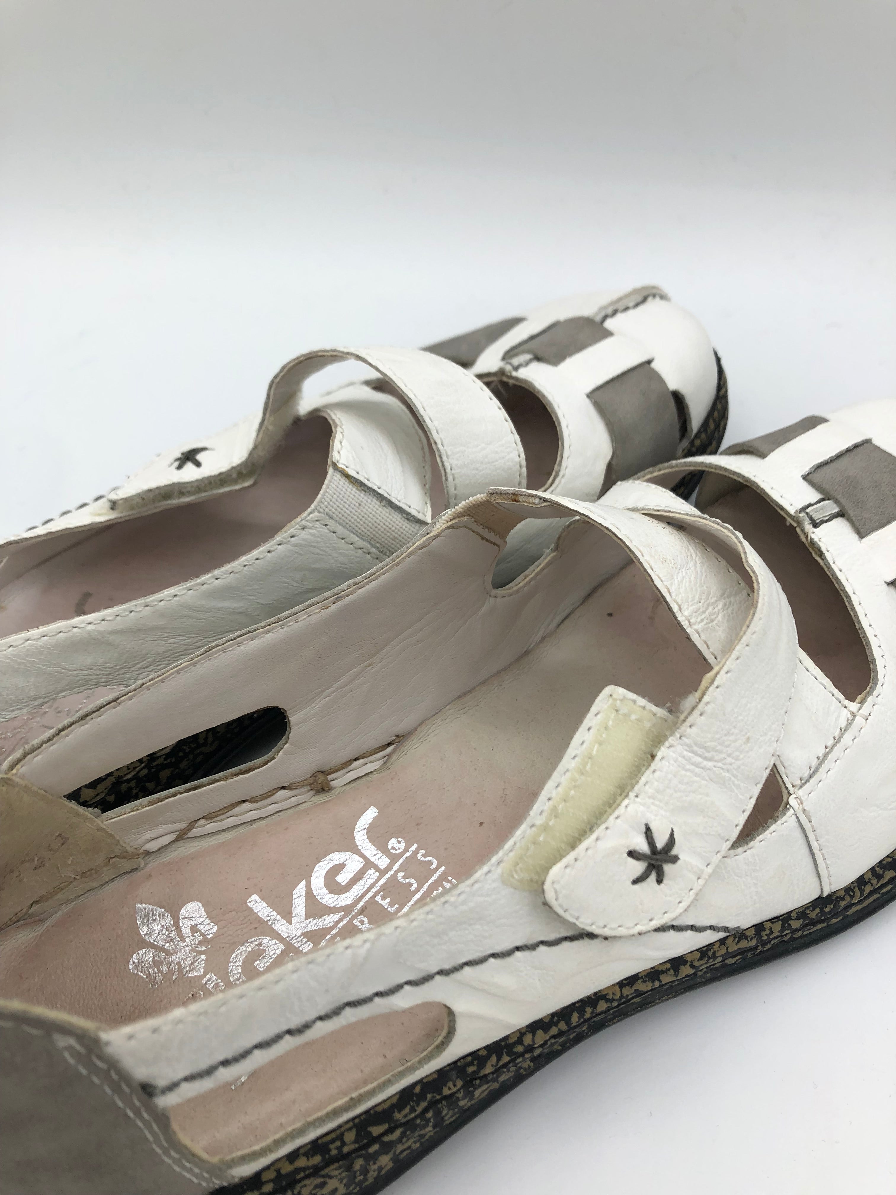 Rieker Leder Sandalen - Kleiderhaufen - Default Title