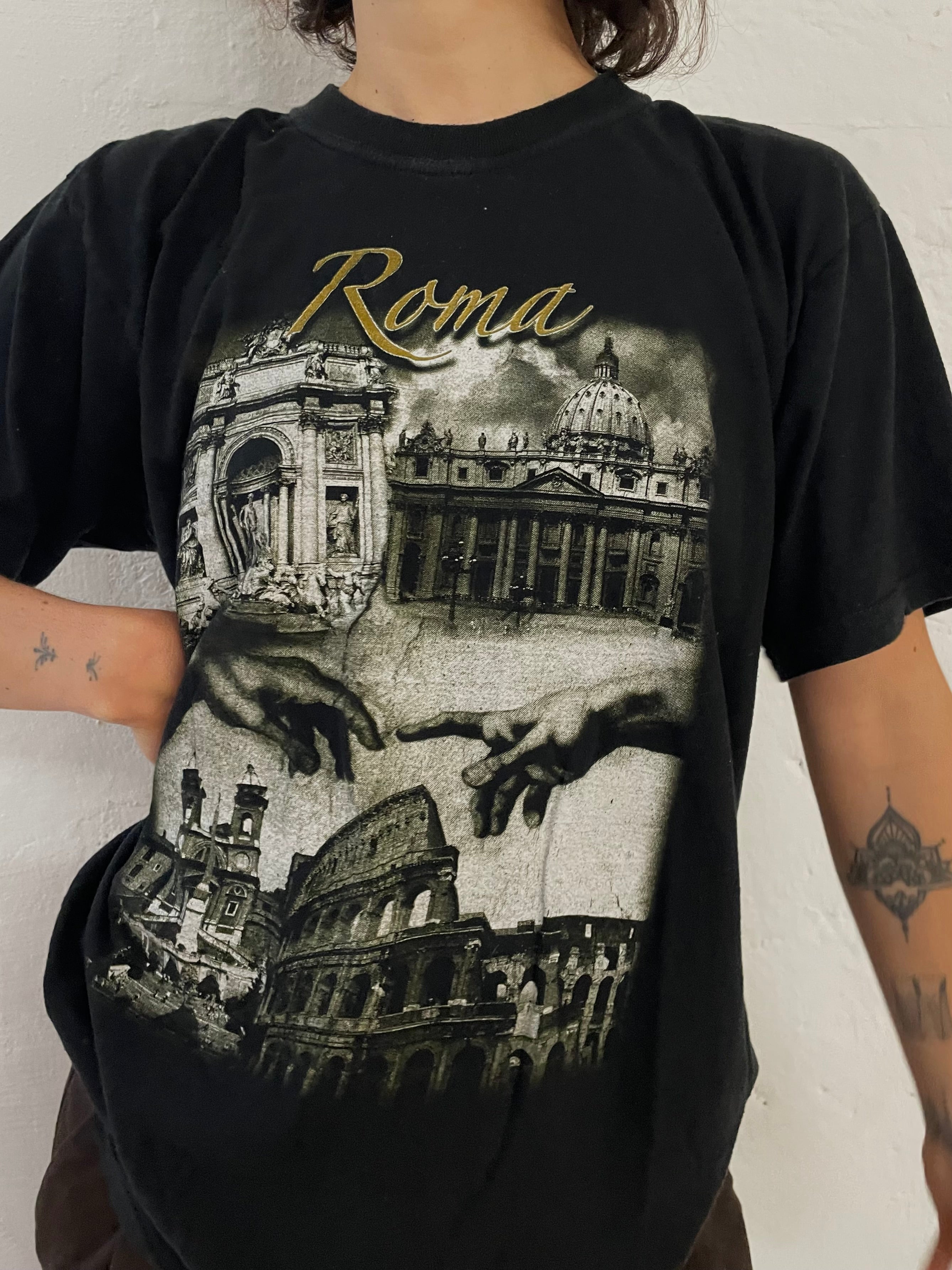 Visit Rome Shirt M - Kleiderhaufen - Default Title