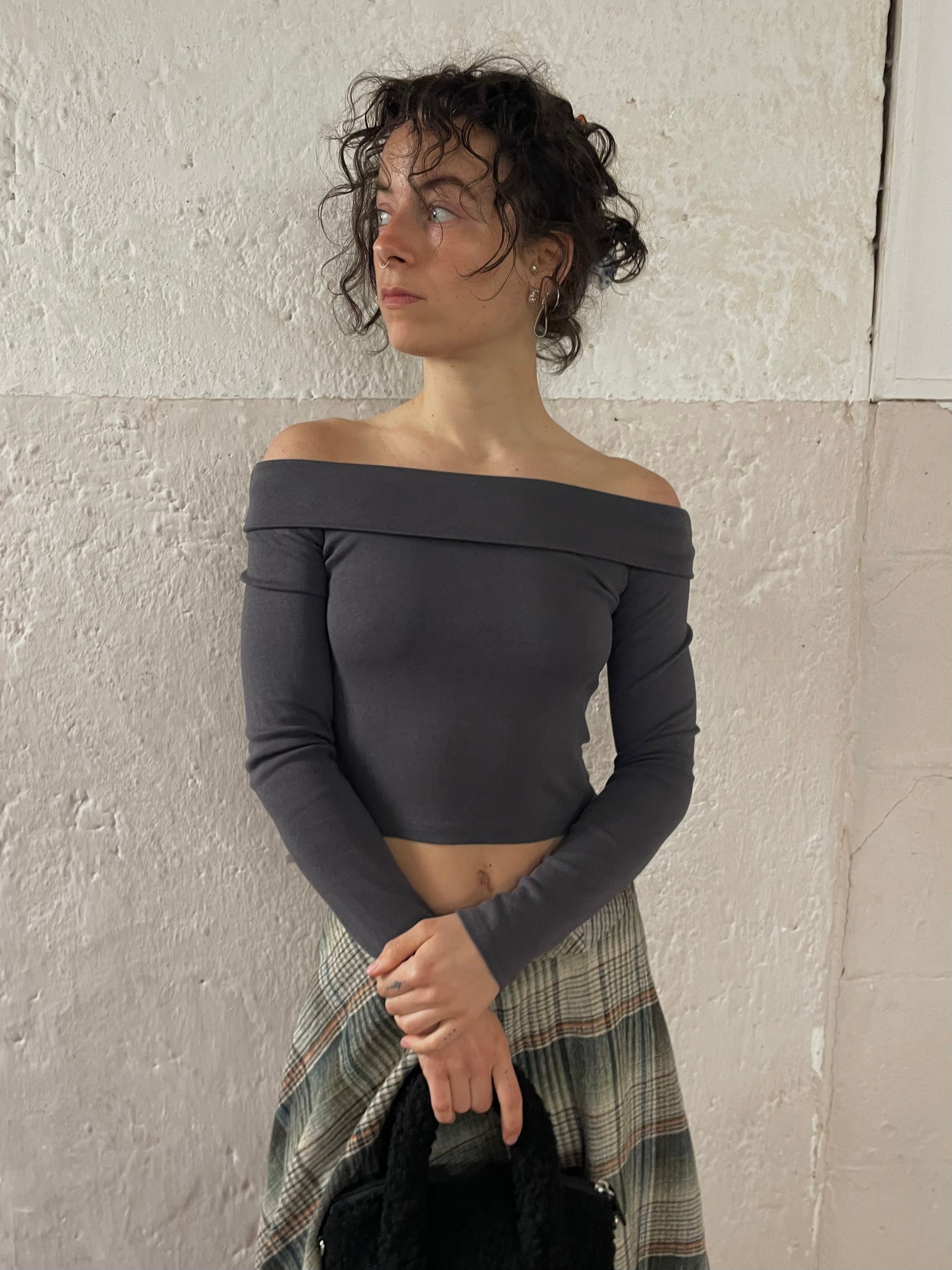 Clockhouse Schulterfreies Top M - Kleiderhaufen - Default Title