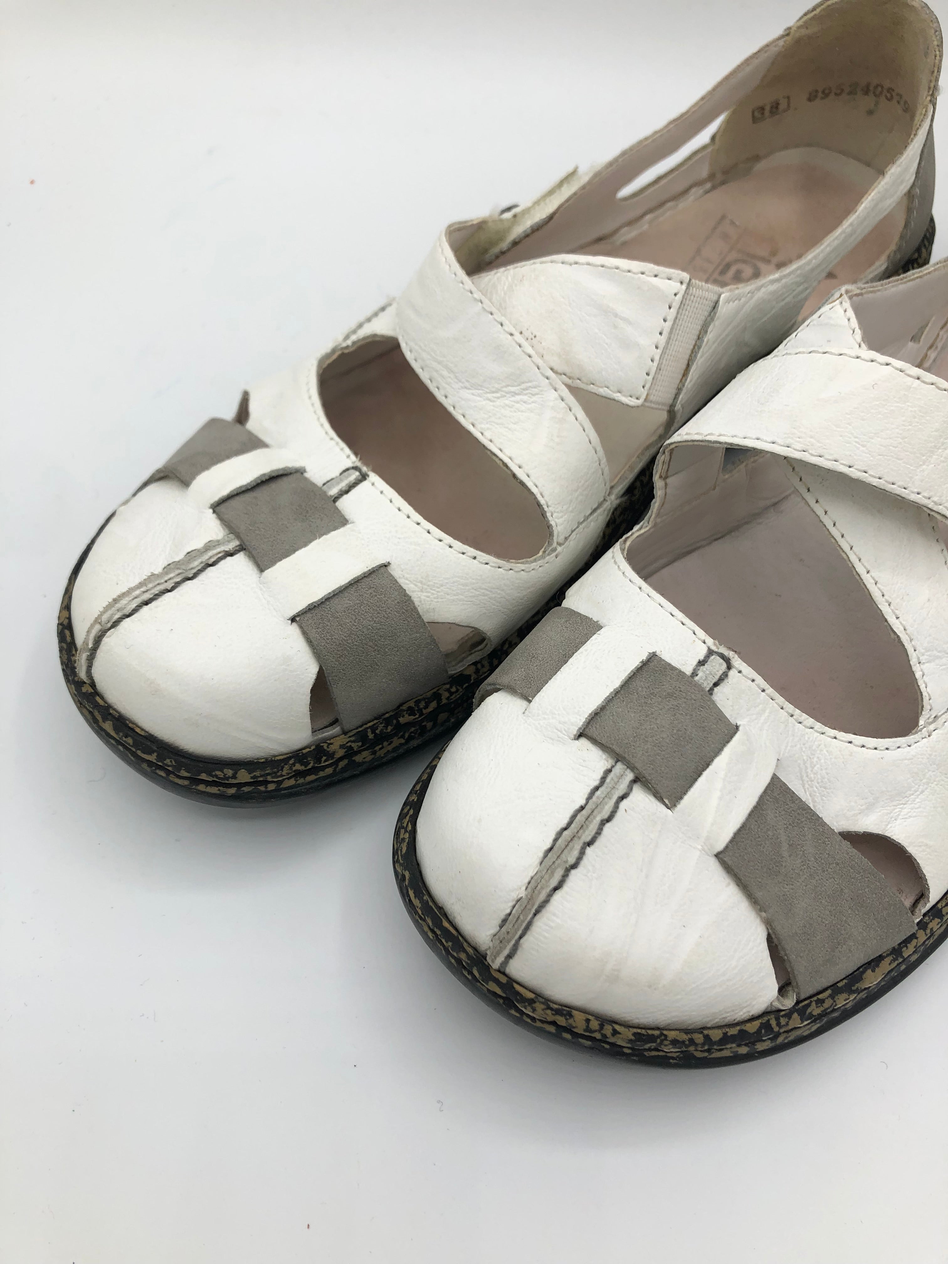 Rieker Leder Sandalen - Kleiderhaufen - Default Title