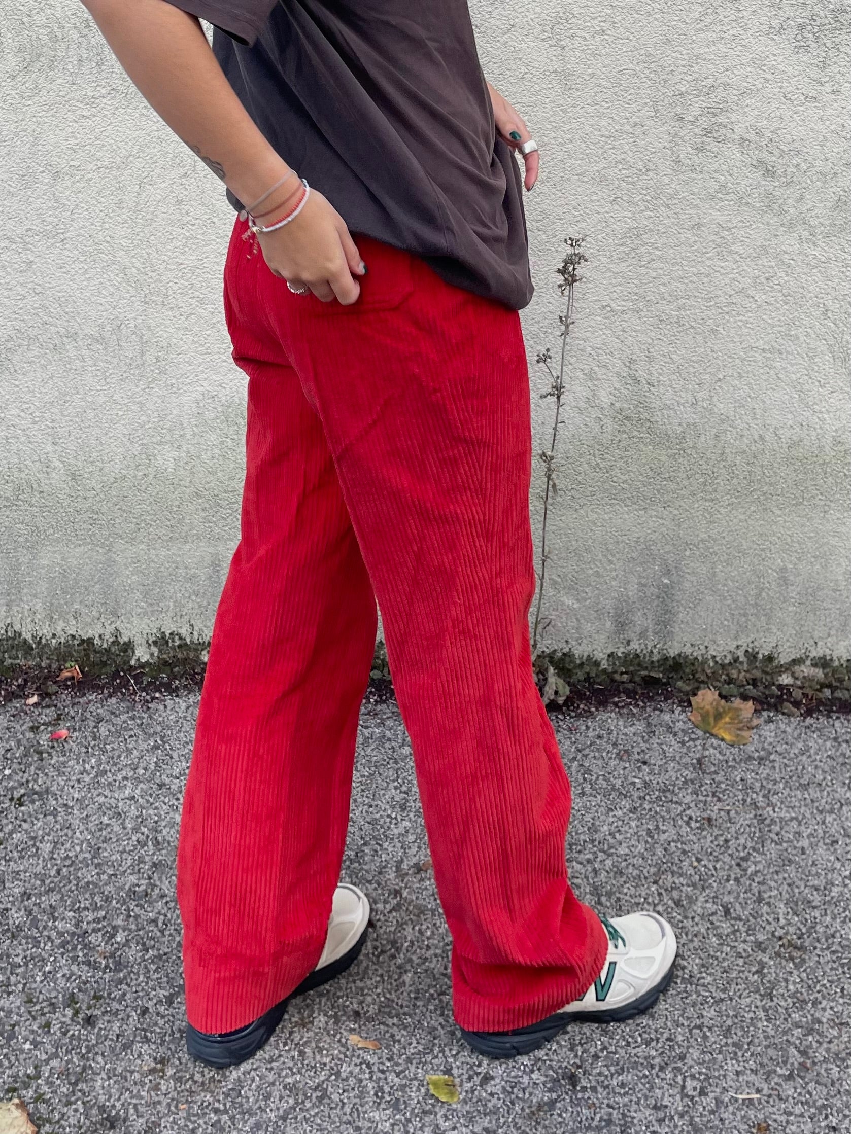 Fancy Fila Corduroy Pants - Kleiderhaufen - Default Title
