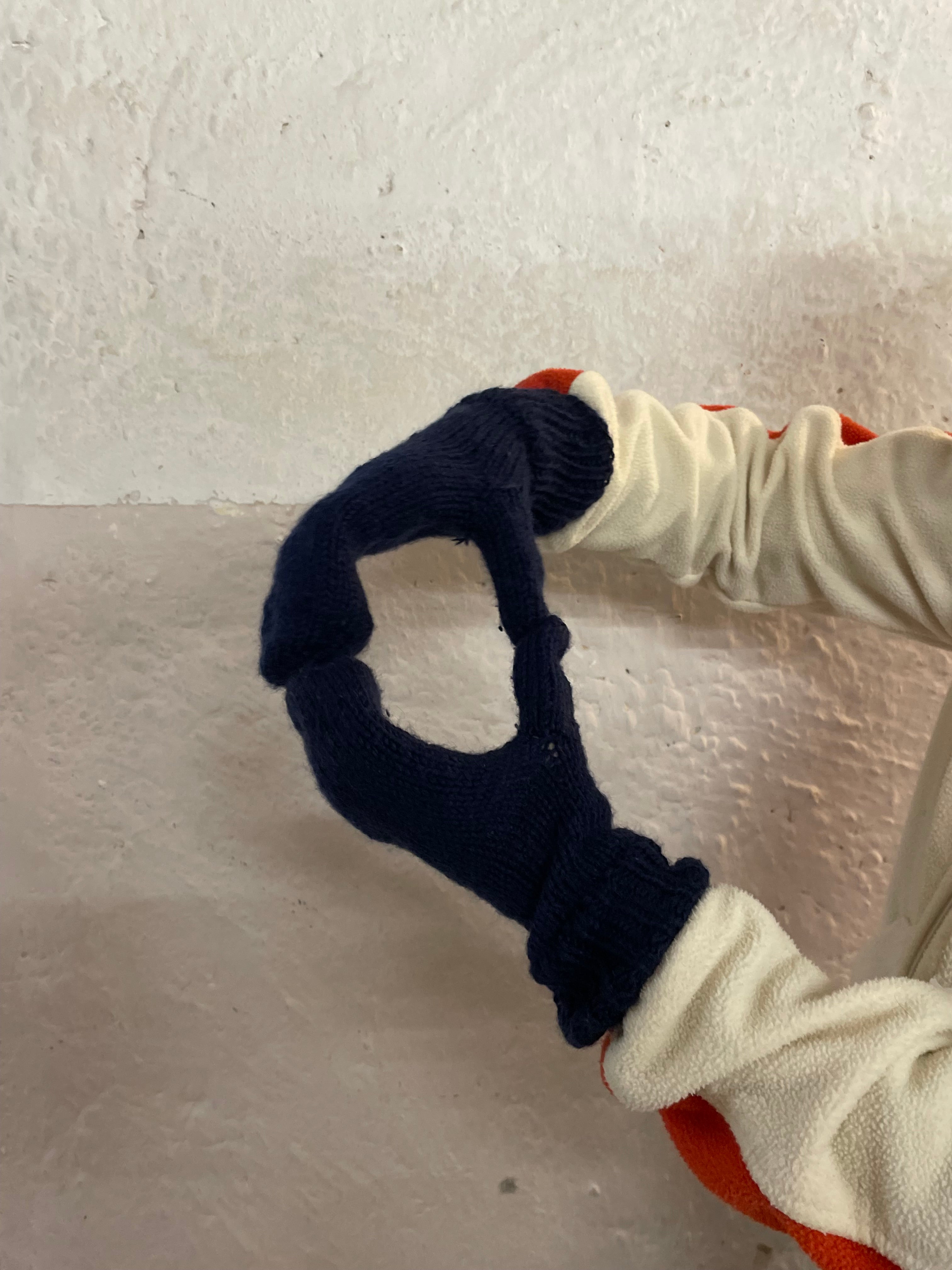 Dark blue Mittens - Kleiderhaufen - Default Title