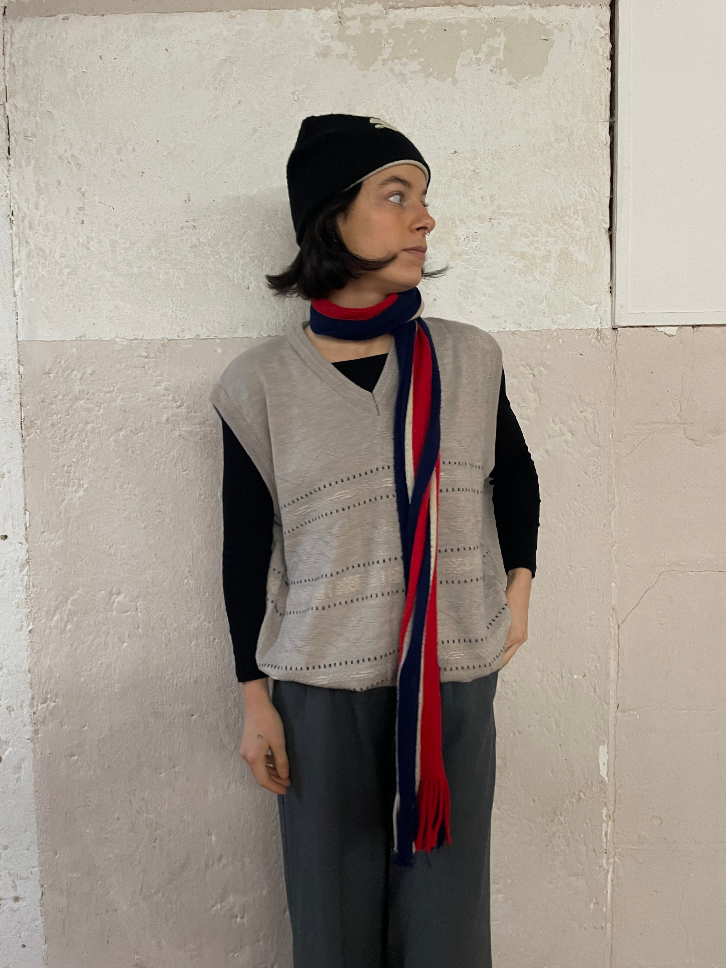 Woll Pullunder Creme Sweater - Kleiderhaufen - Default Title