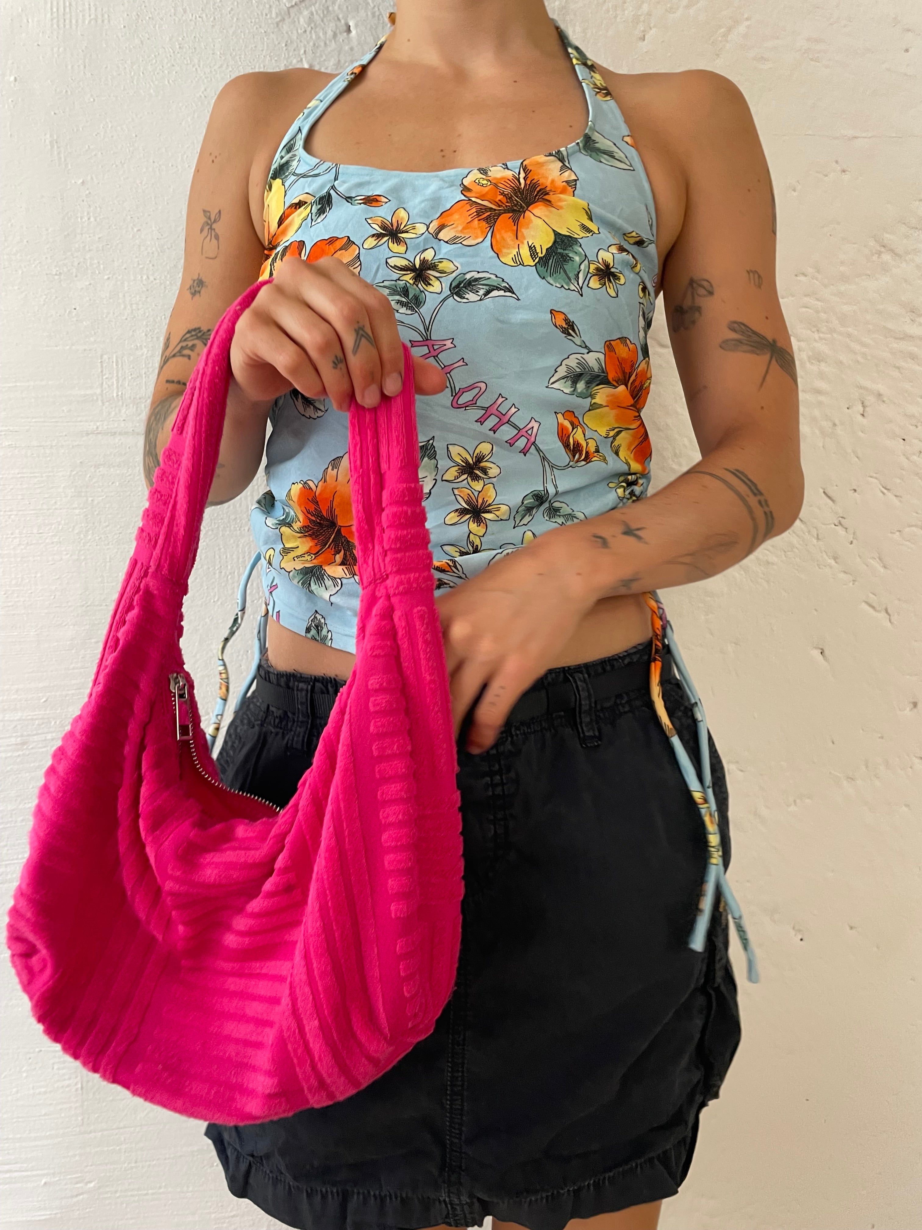 Y2K Aloha Crop Top S Fitted Summer Women – S