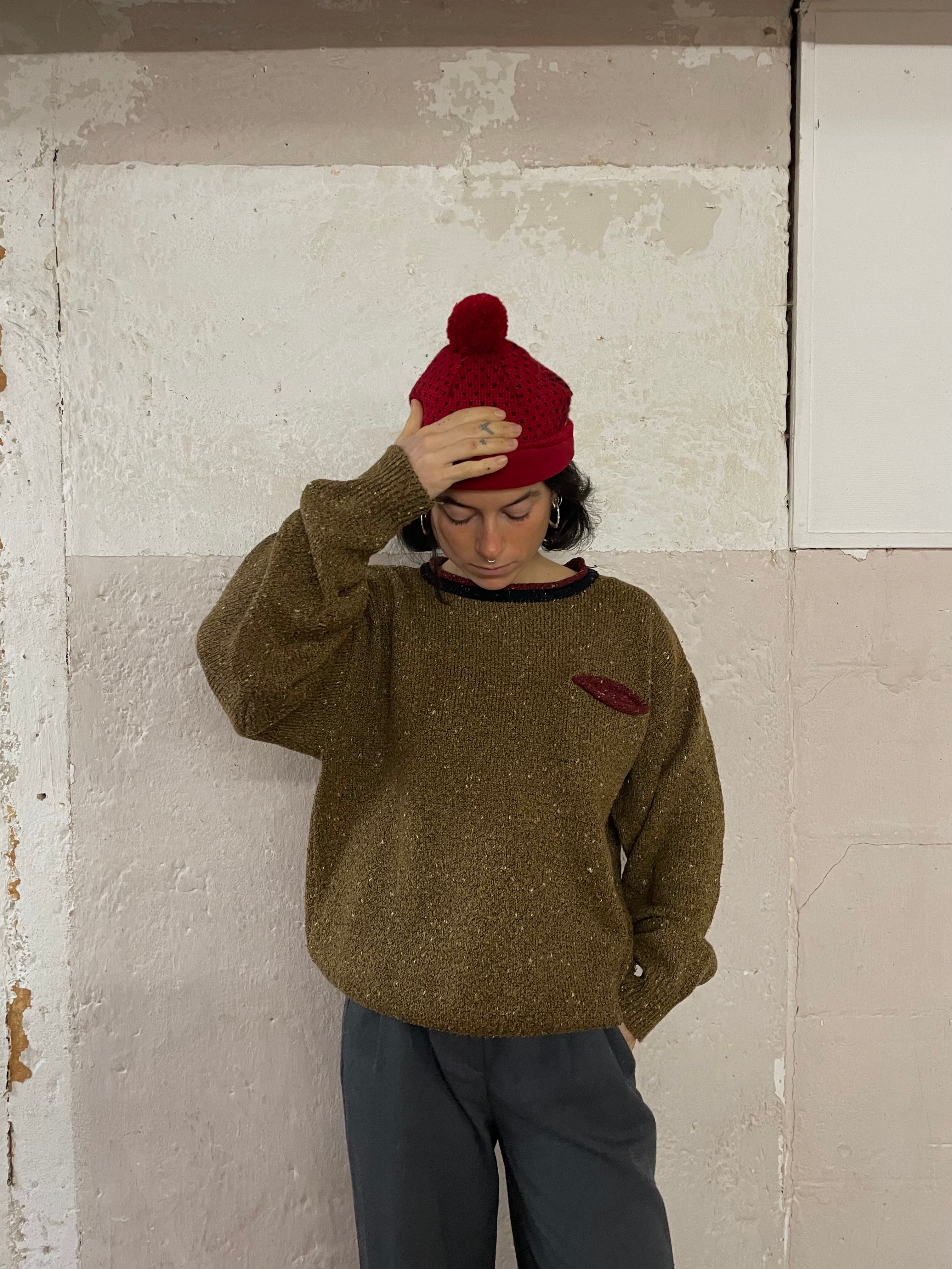 Sweater with Cute little Pocket for Sweets - Kleiderhaufen - Default Title