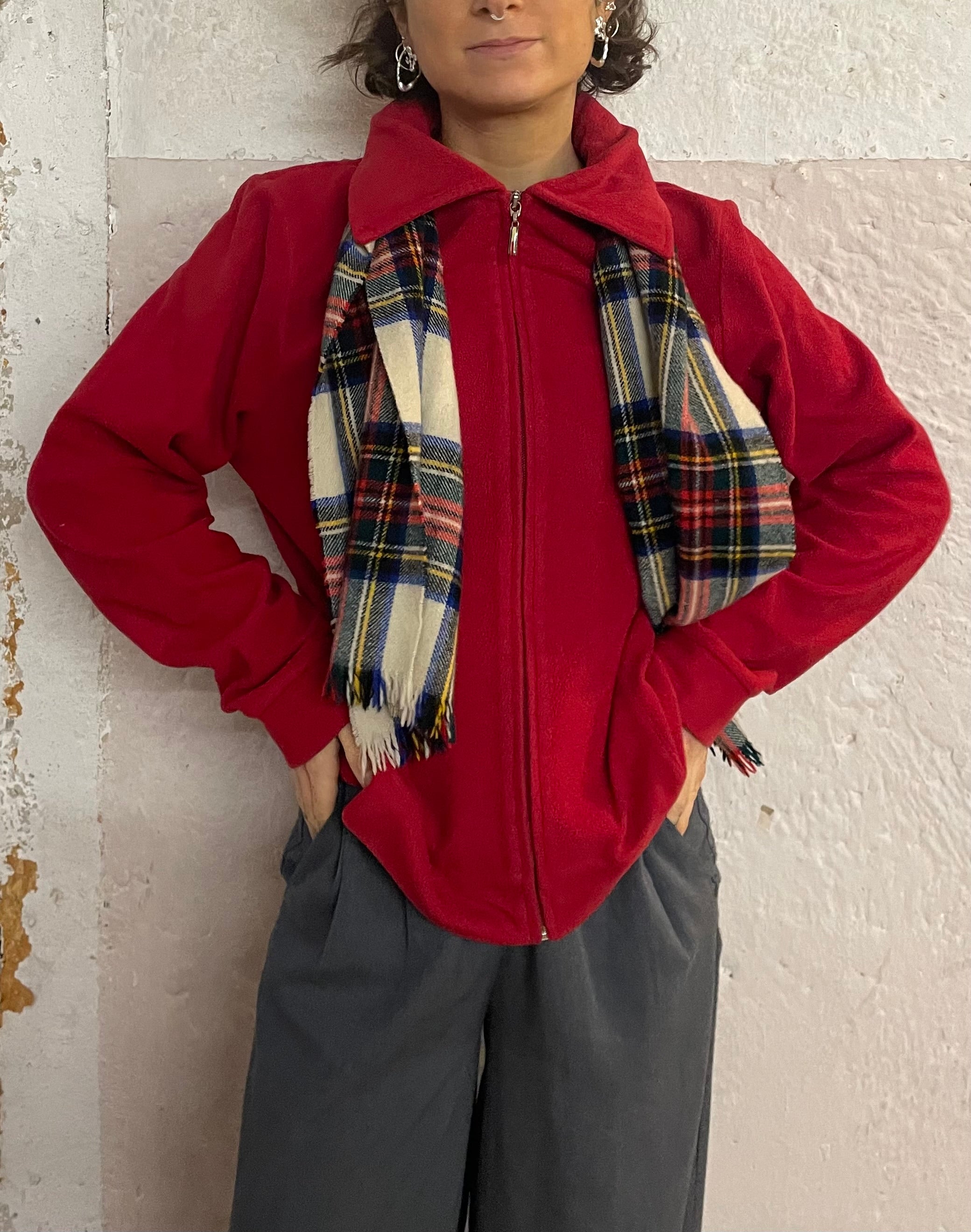 Tommy HIlfinger Fleece Sweater Jacket Unisex - Kleiderhaufen - Default Title