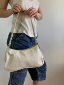 Bag Vintage Cream Shoulder Crossbody Women – One Size