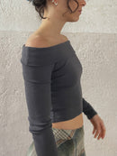 Clockhouse Schulterfreies Top M - Kleiderhaufen - Default Title