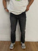 Vintage Michele Boyard Jeans Grey Orange Stitching Detail – L