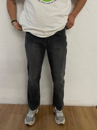 Vintage Michele Boyard Jeans Grey Orange Stitching Detail – L