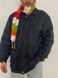 Vintage Jacket Black CODE Zero & Polyester Warm Winter – L