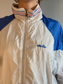 Jacket Vintage Track Jacket Ellesse Cream Zip Sports Unisex – L