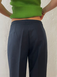 Dunkelblaue Anzugshose