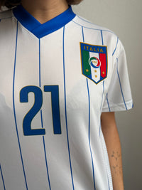 Italia Soccer shirt shortleeve Unisex - S