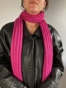 Scarf Long Wool Scarf EDC Pink 2m Spring Women – One Size