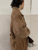 Wunderschöne Vintage Jacke aus Rauleder M - Kleiderhaufen - Default Title