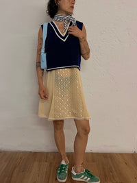 Spitzenkleid durchsichtig M - Kleiderhaufen - Default Title