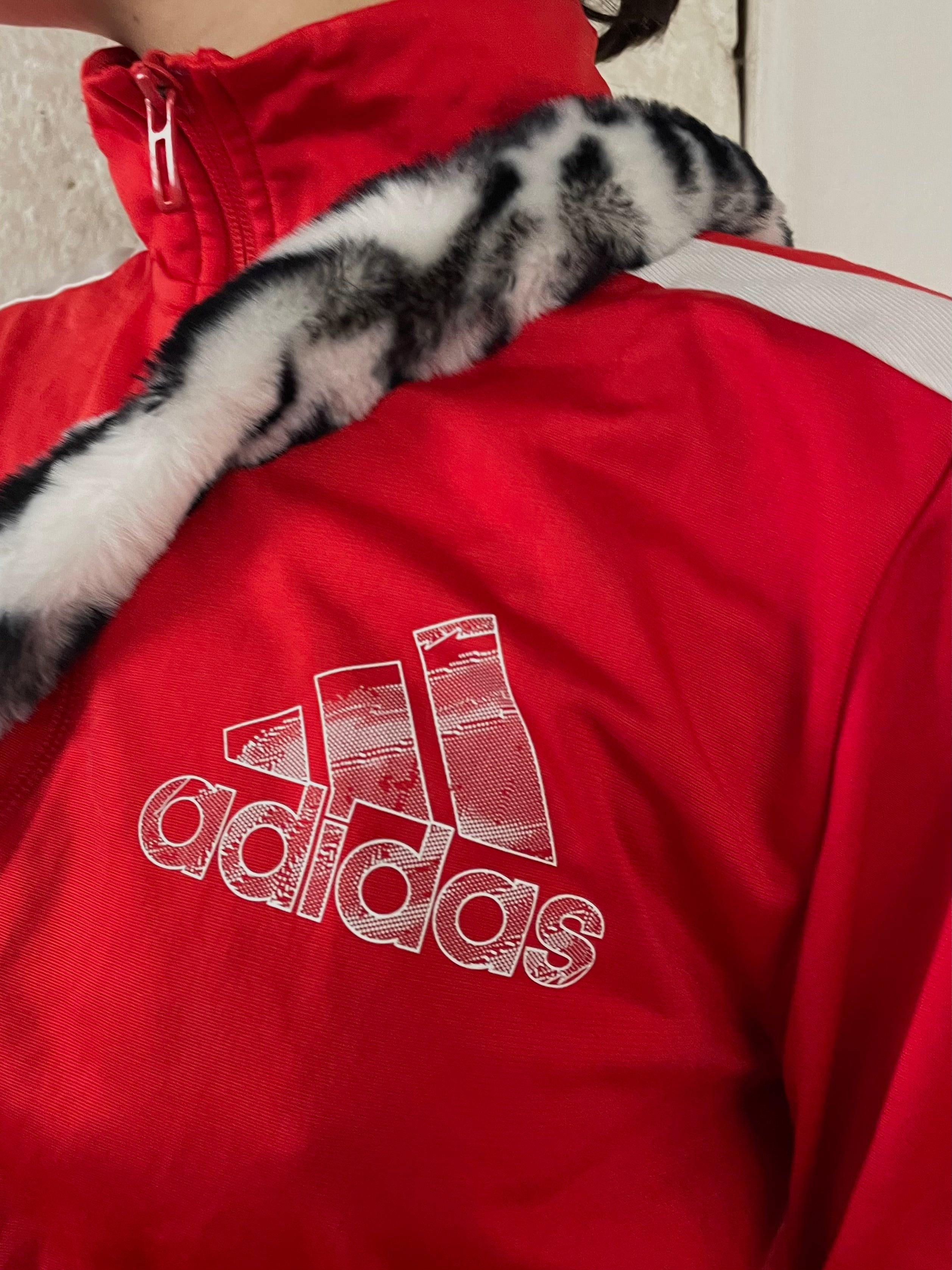 Adidas Sportjacke einfach kombinierbar S - Kleiderhaufen - Default Title