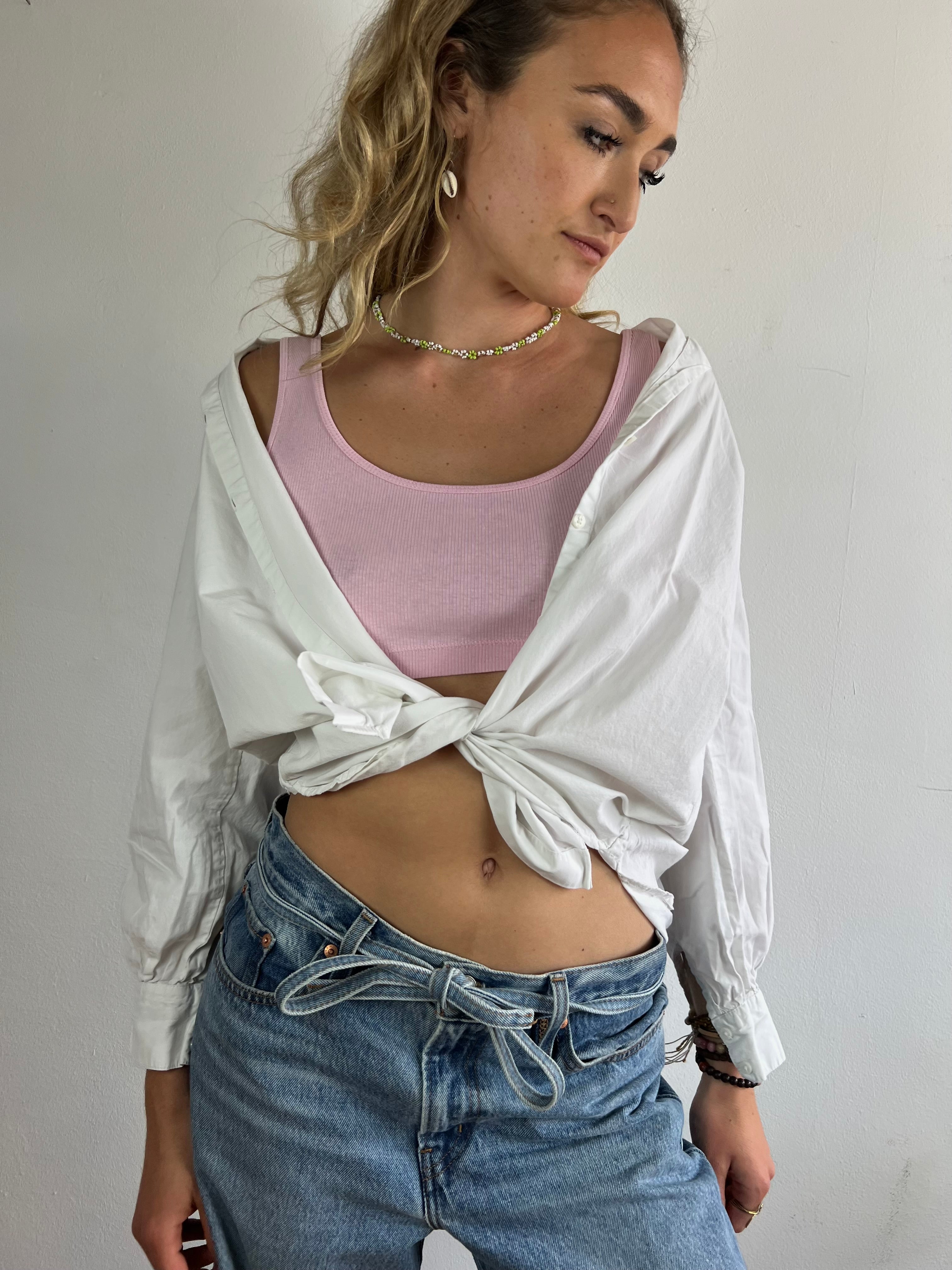 Top Shirt Summer Top Pink – S