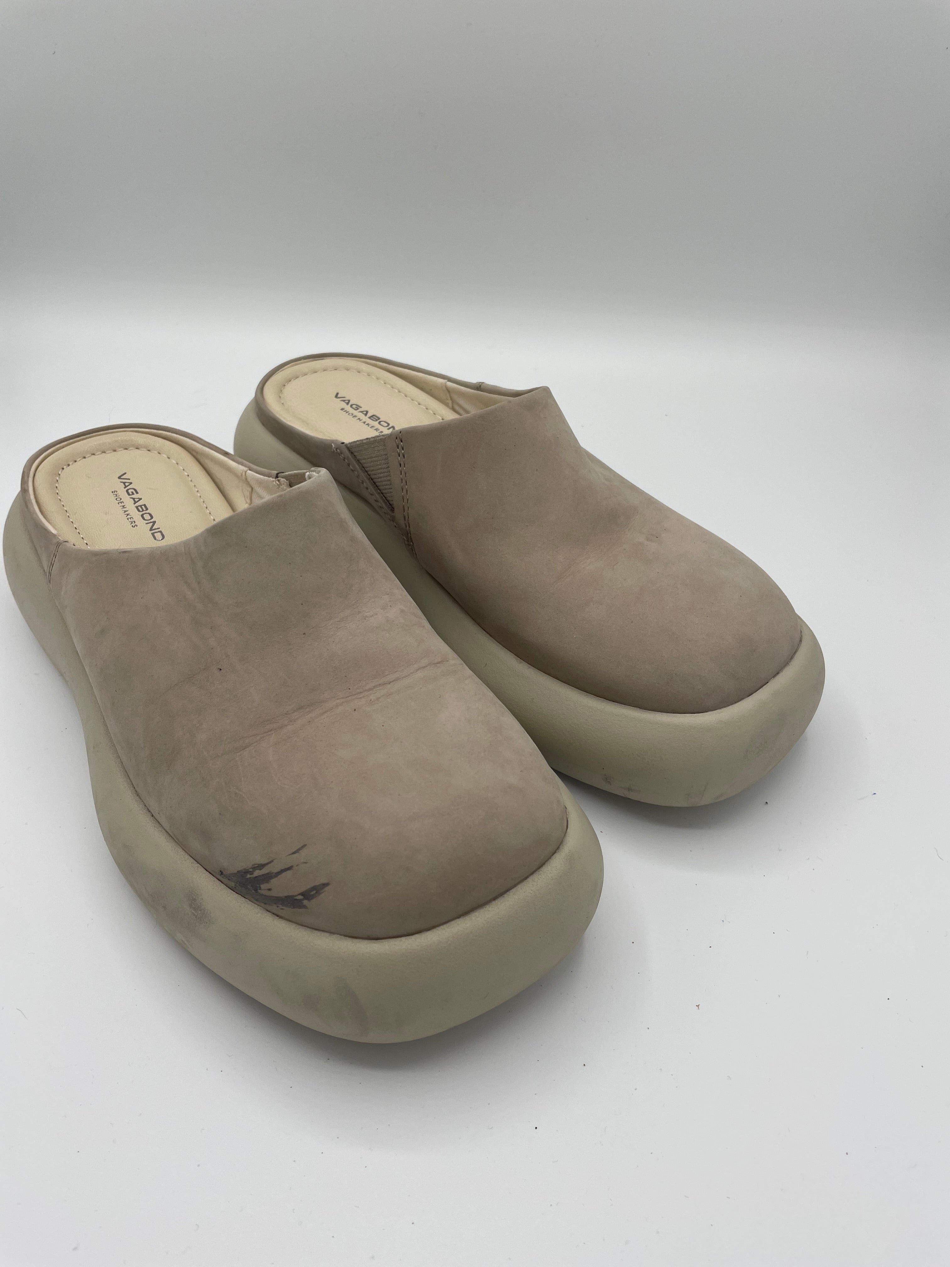 Vagabond Slippers Beige - Kleiderhaufen - Default Title
