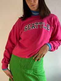 Pullover Gildan Sweatshirt Sweater Vintage Pink Y2K Unisex – M