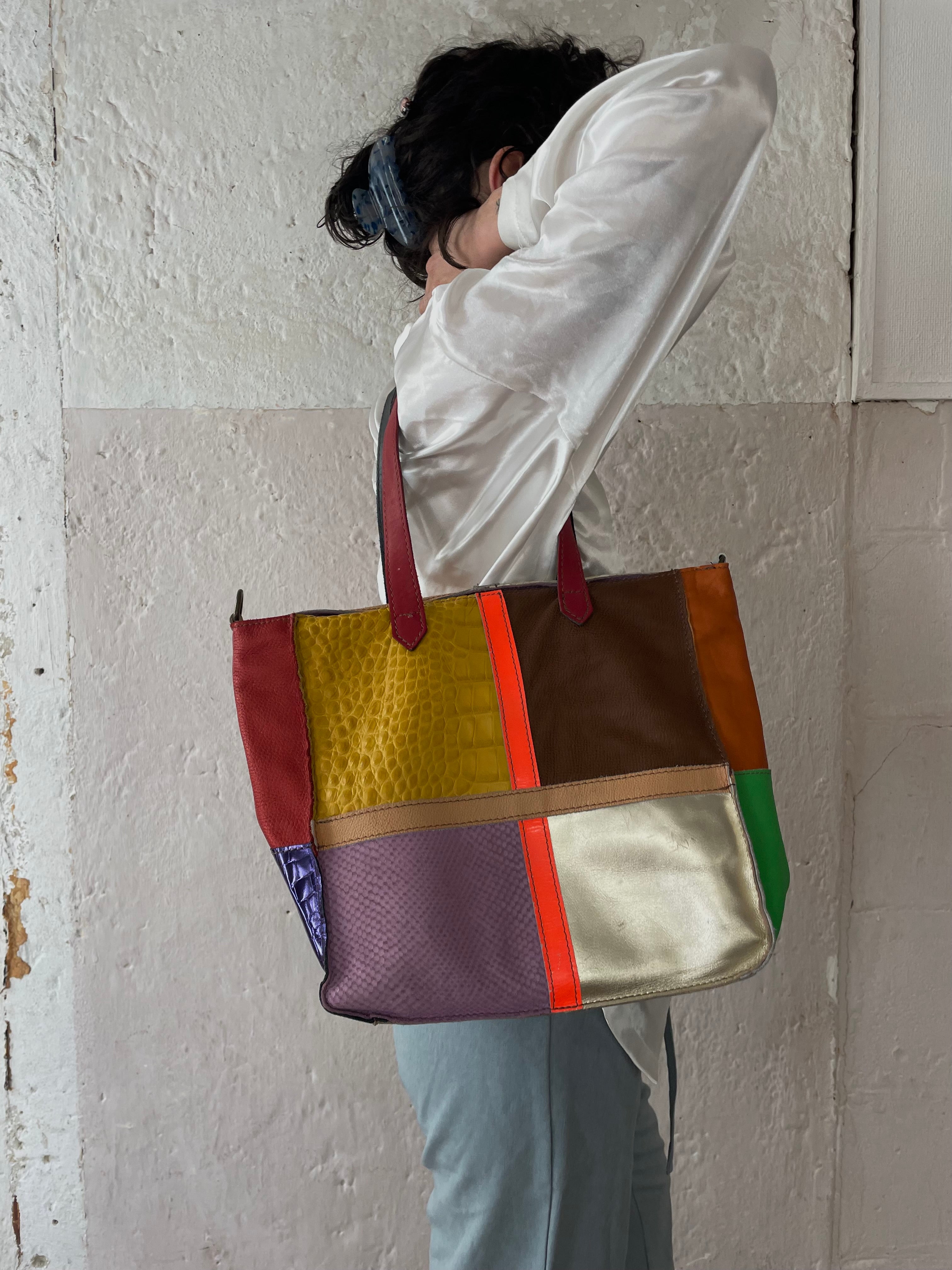 Made in Italy Leder Tasche - Kleiderhaufen - Default Title