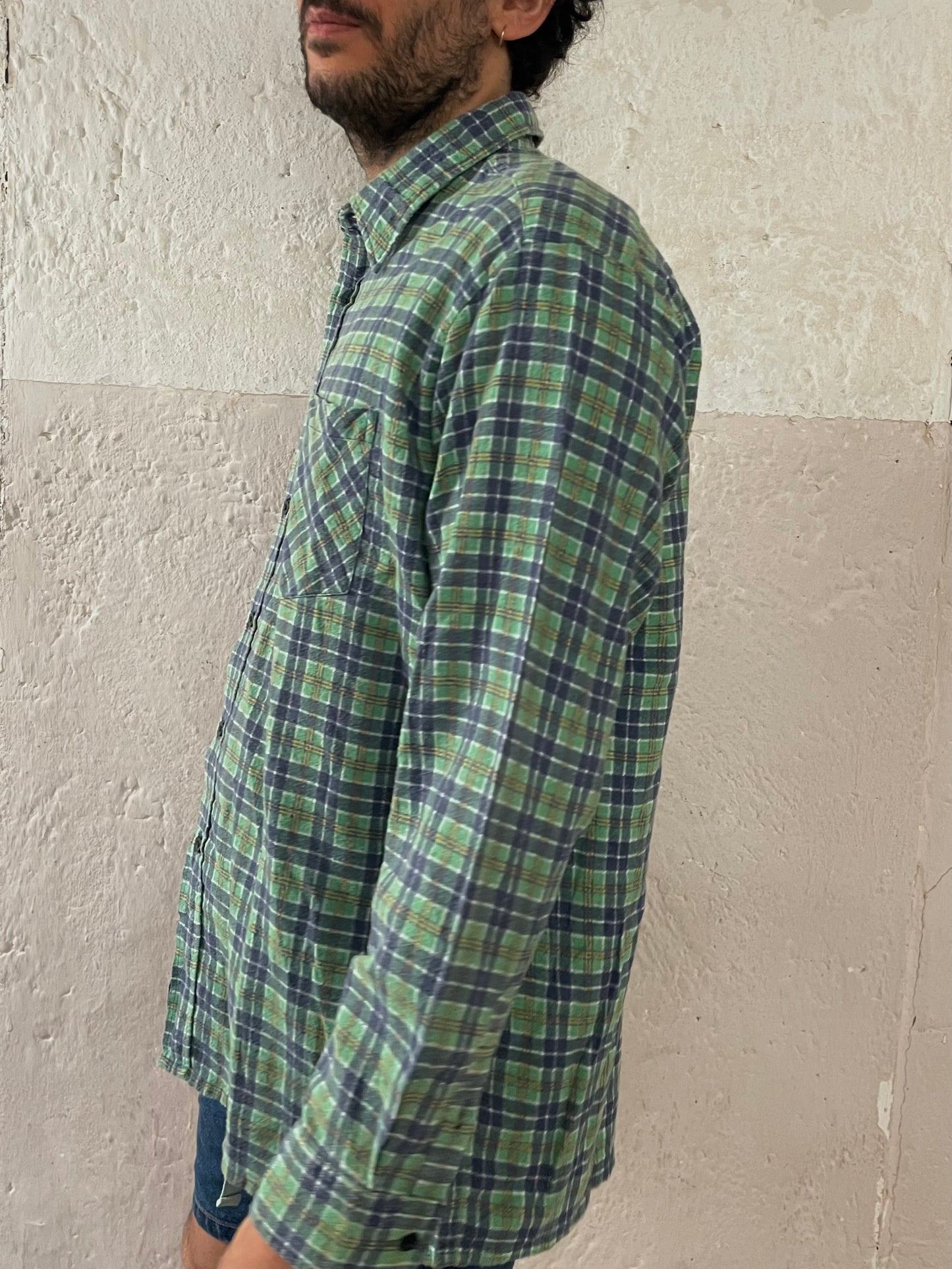 Unisex Stoffhemd L