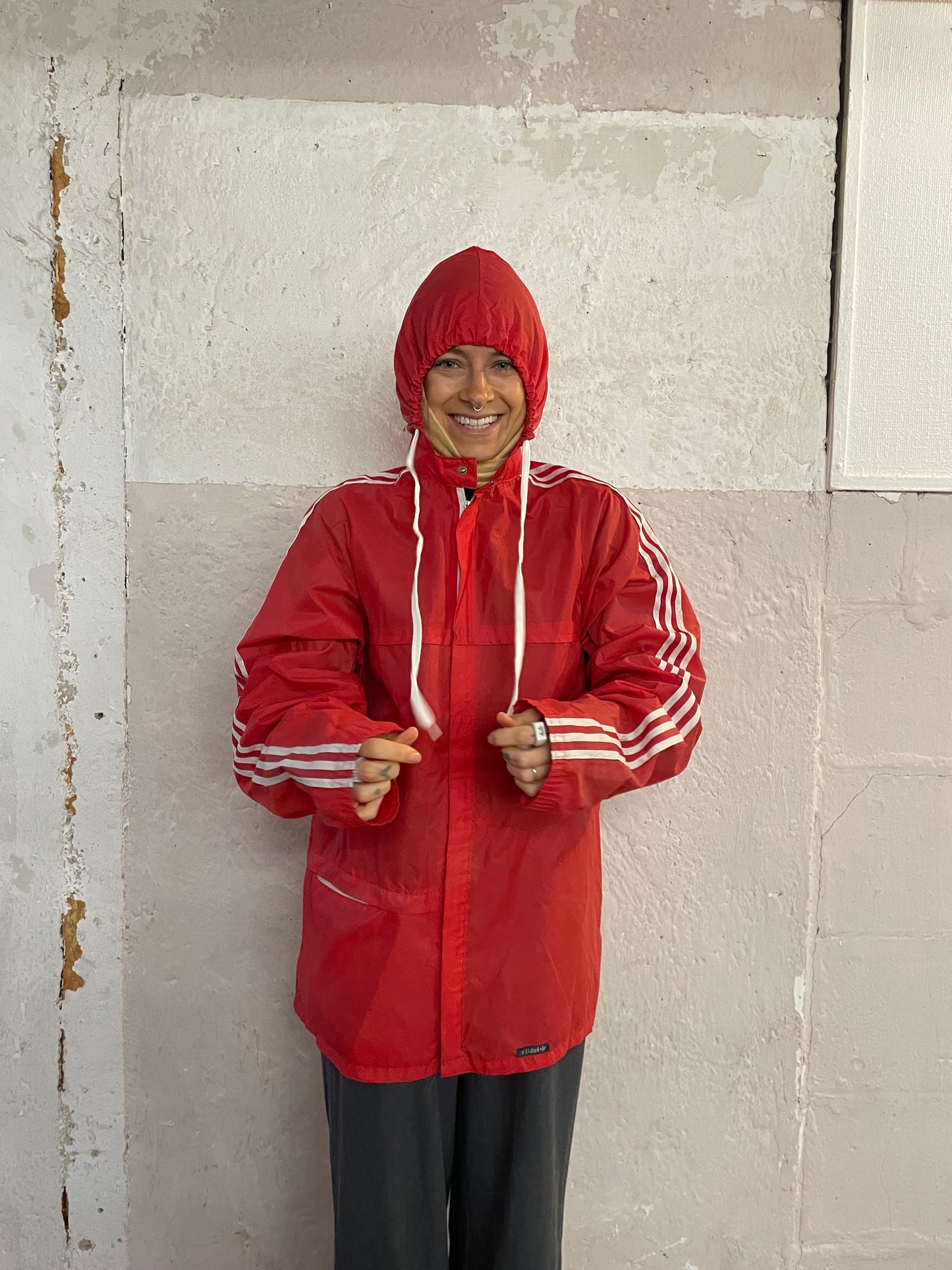 Vintage Adidas Regenjacke