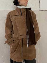 Wunderschöne Vintage Jacke aus Rauleder M - Kleiderhaufen - Default Title