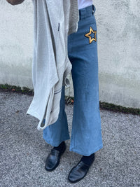 Wide-leg Pants be the STAR - Kleiderhaufen - Default Title
