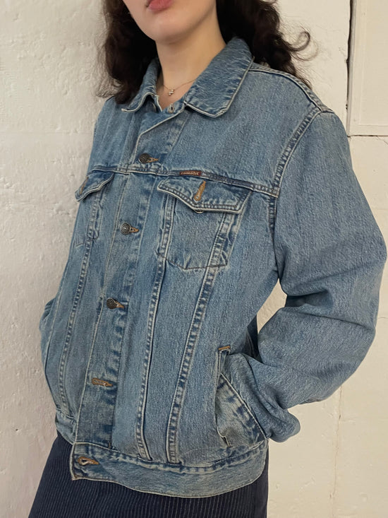 Vintage Carrera Denim Jacket Unisex Regular Fit – L