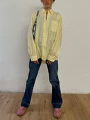 Buttergelb Sommer Hemd L - Kleiderhaufen - Default Title