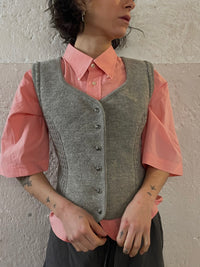 Reine Schurwolle Weste - Kleiderhaufen - Default Title