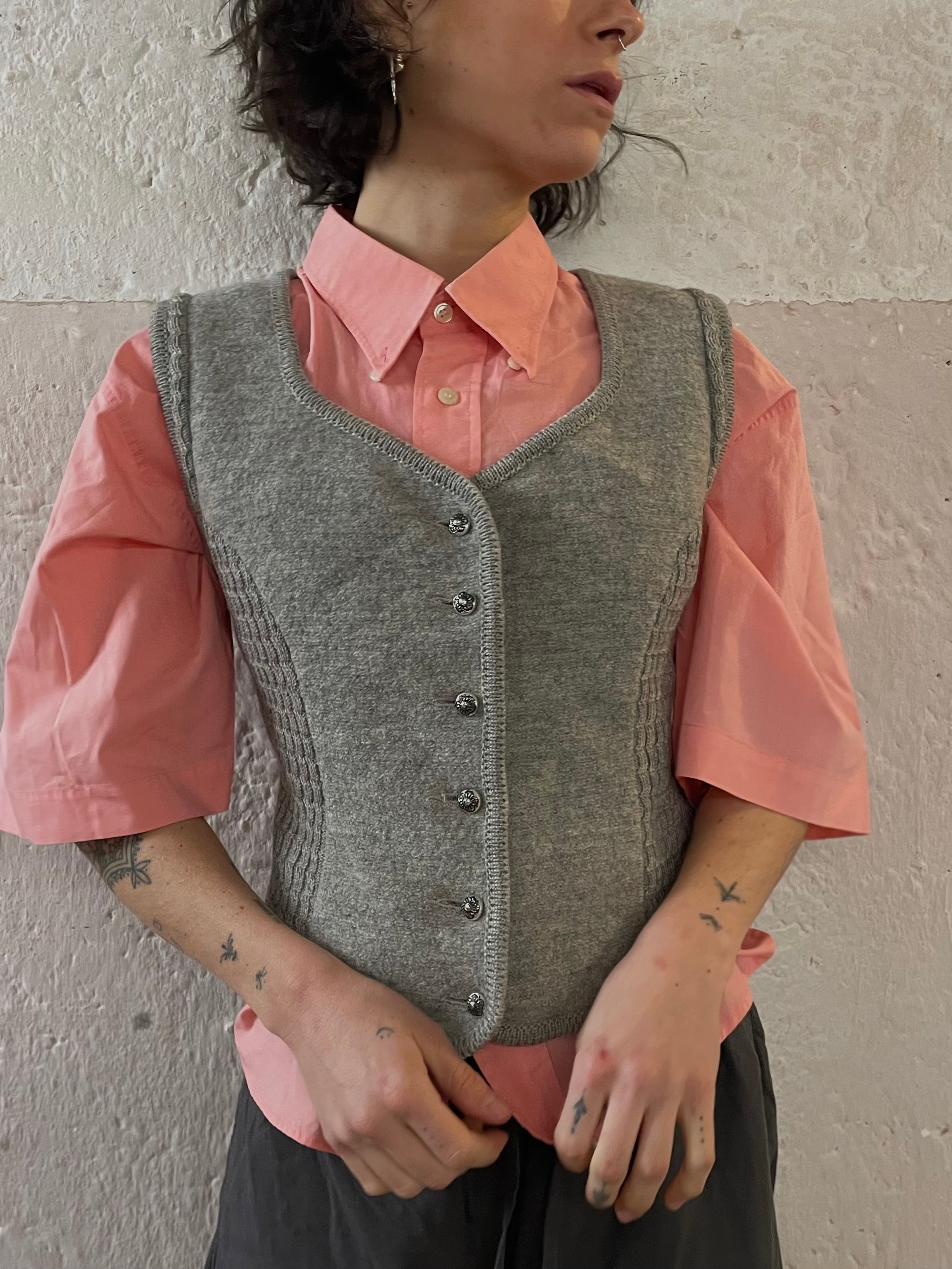 Reine Schurwolle Weste - Kleiderhaufen - Default Title