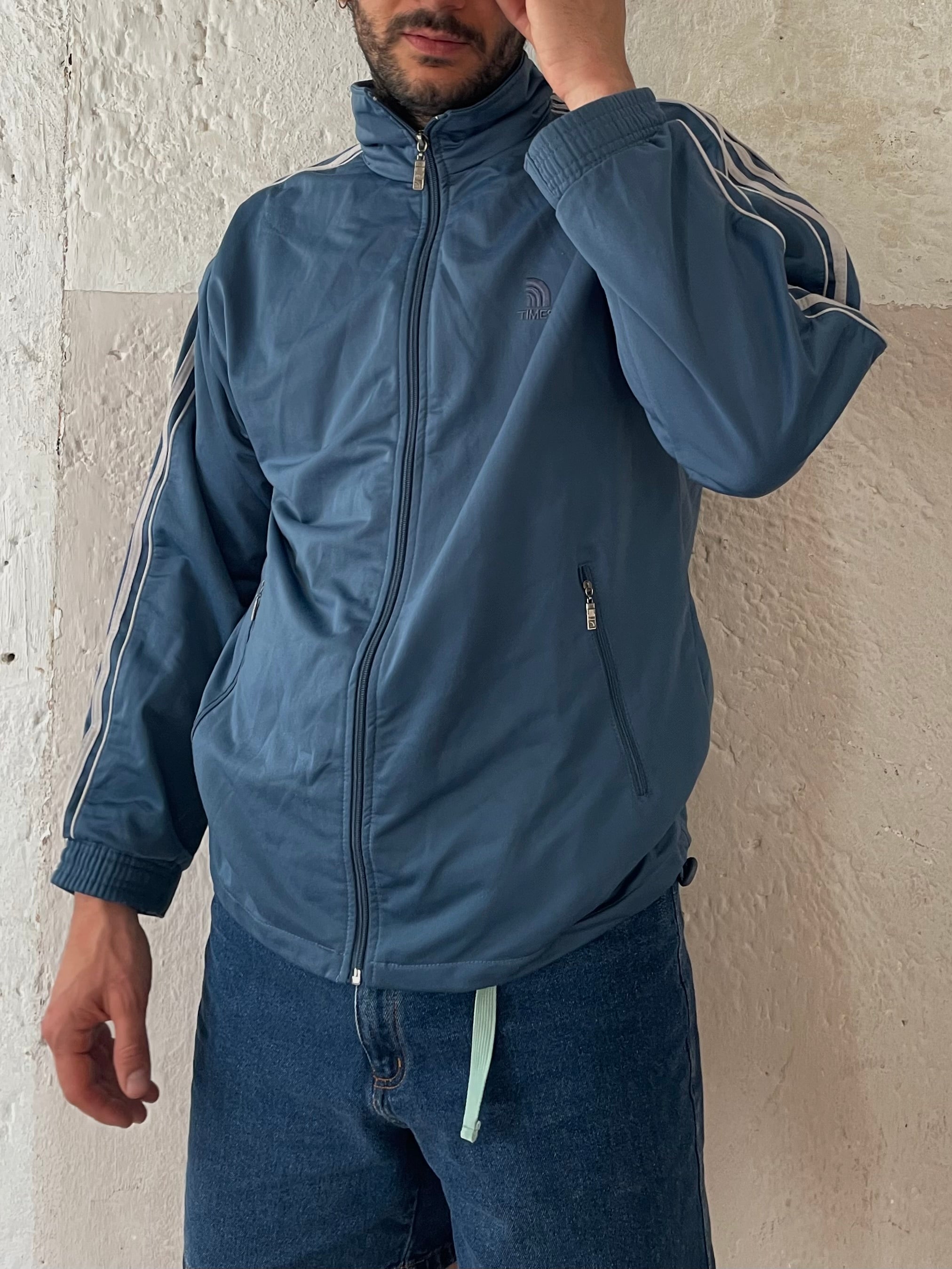 Blaue Track Jacket L - Kleiderhaufen - Default Title