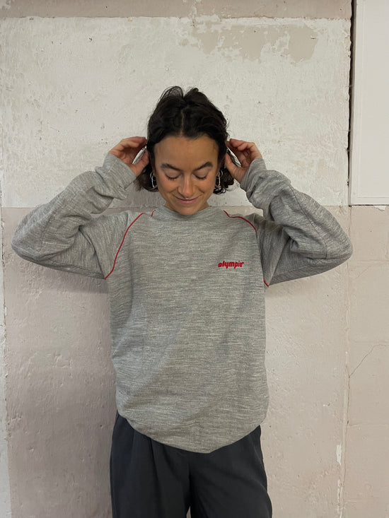 Olympia Vintage Grey Sweater Unisex