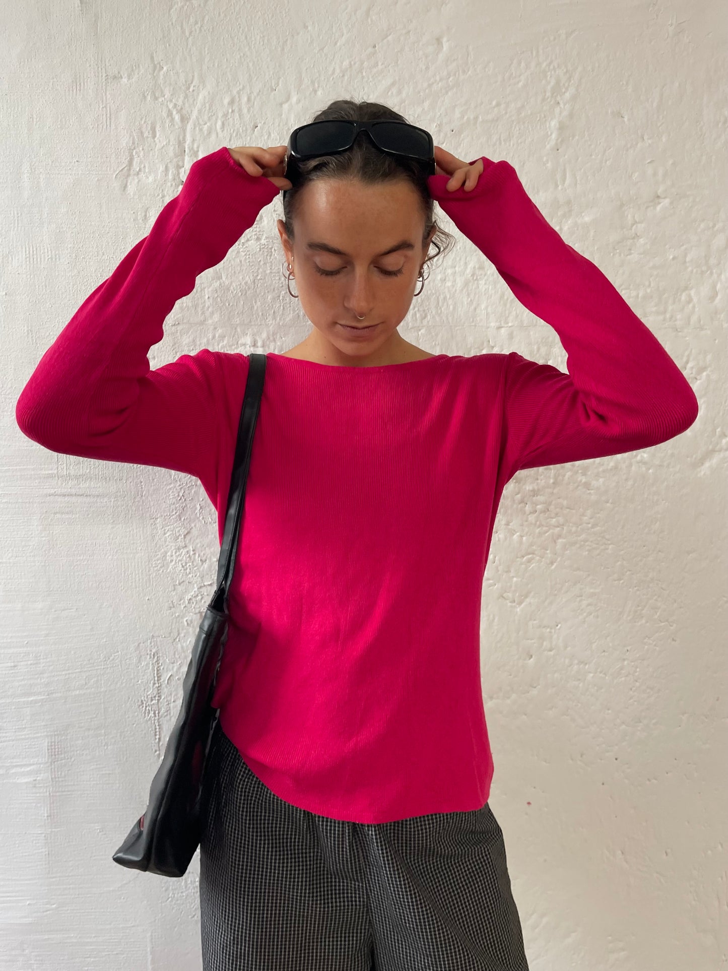 Pink knitwear Pullover M