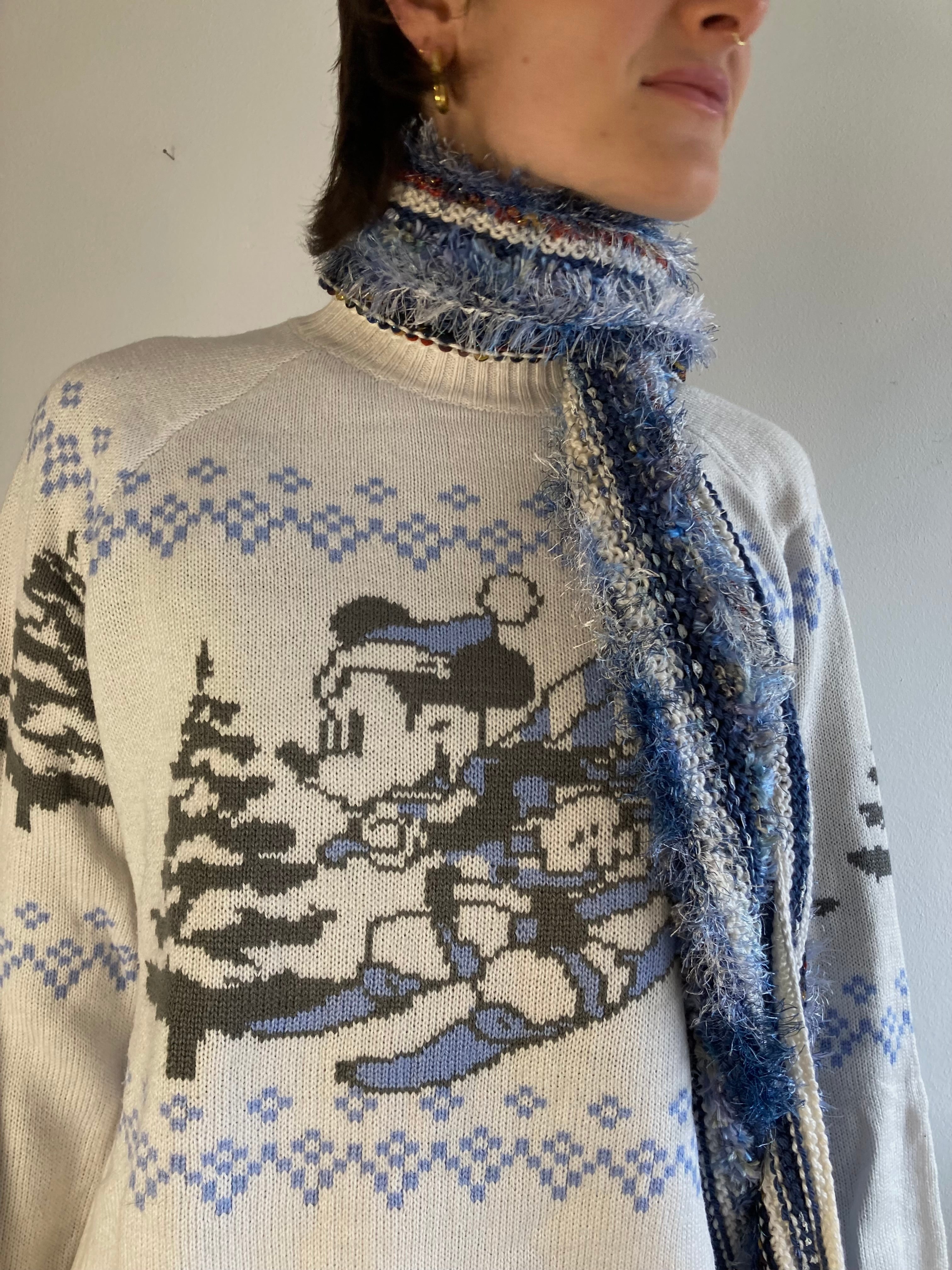 Sweater Vintage Y2K Disney Mickey Mouse Front Unisex – M/L
