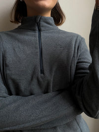 Quechua Half-Zip Sweater Blue/Grey Unisex - M